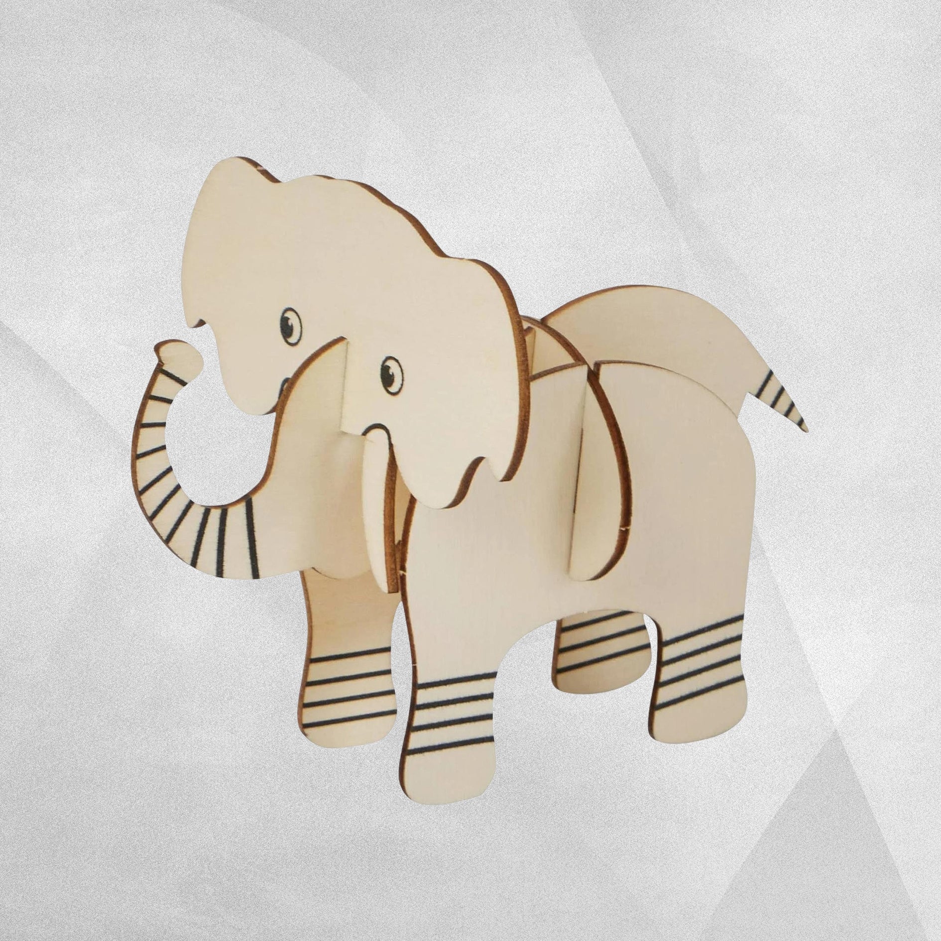 Crayola 3D Wooden Jungle Animal Kit