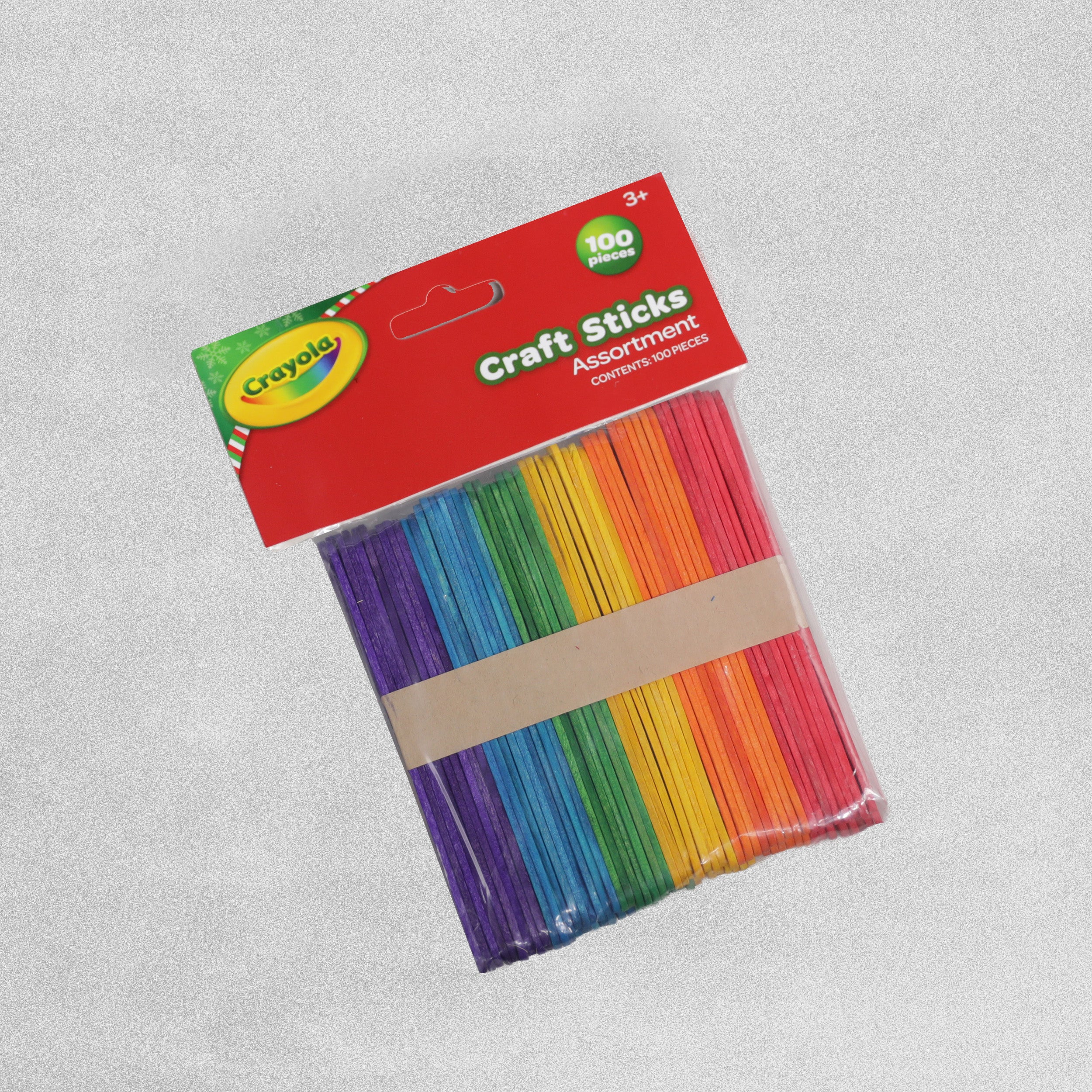 Crayola Craft Sticks Assortment 100pcs
