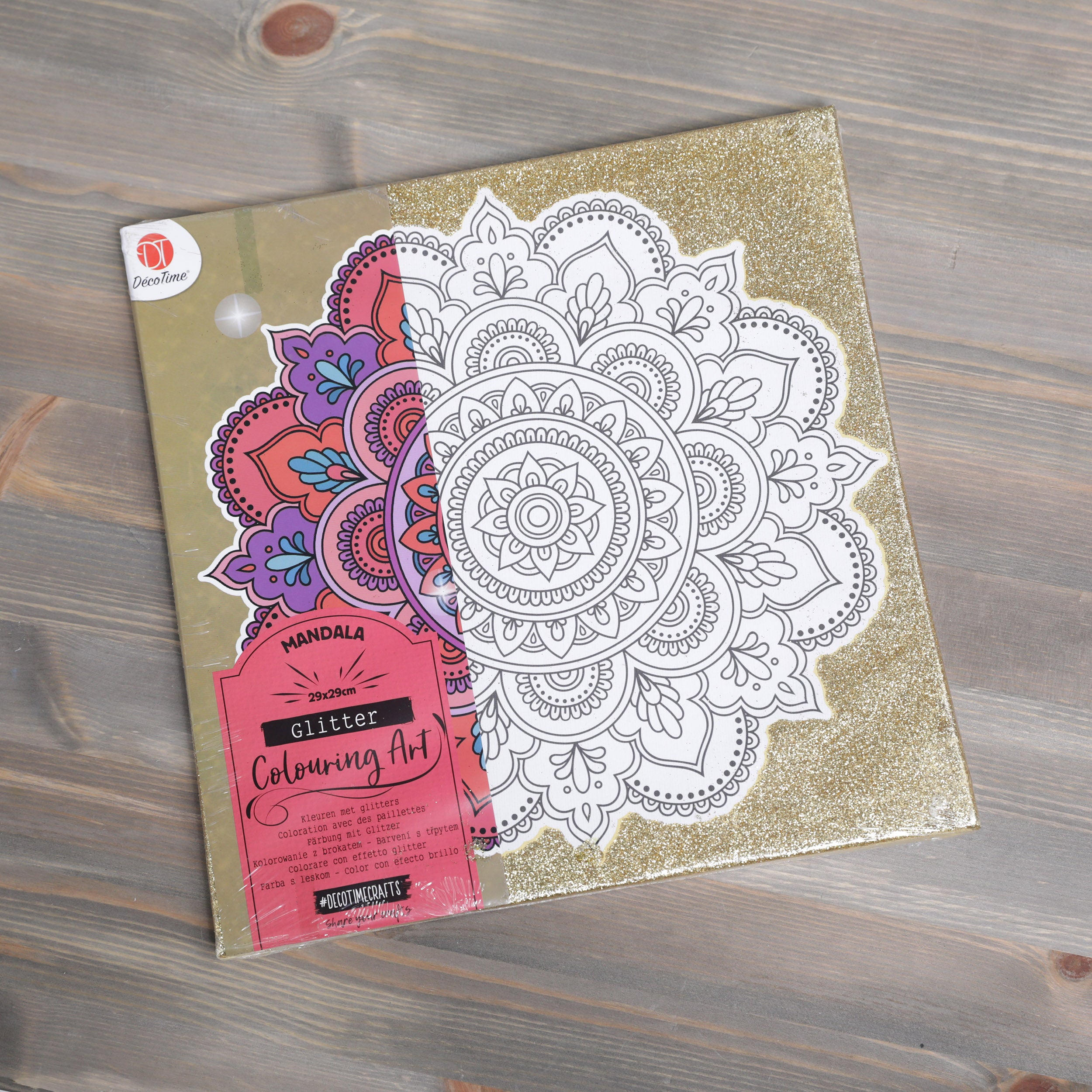 Glitter Colouring Arts Assorted Designs