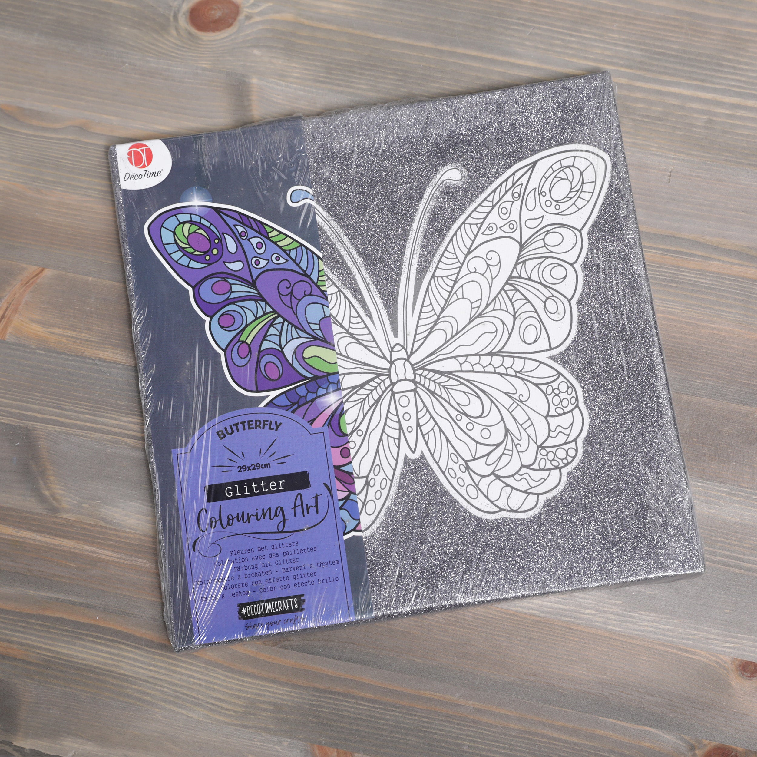 Glitter Colouring Arts Assorted Designs