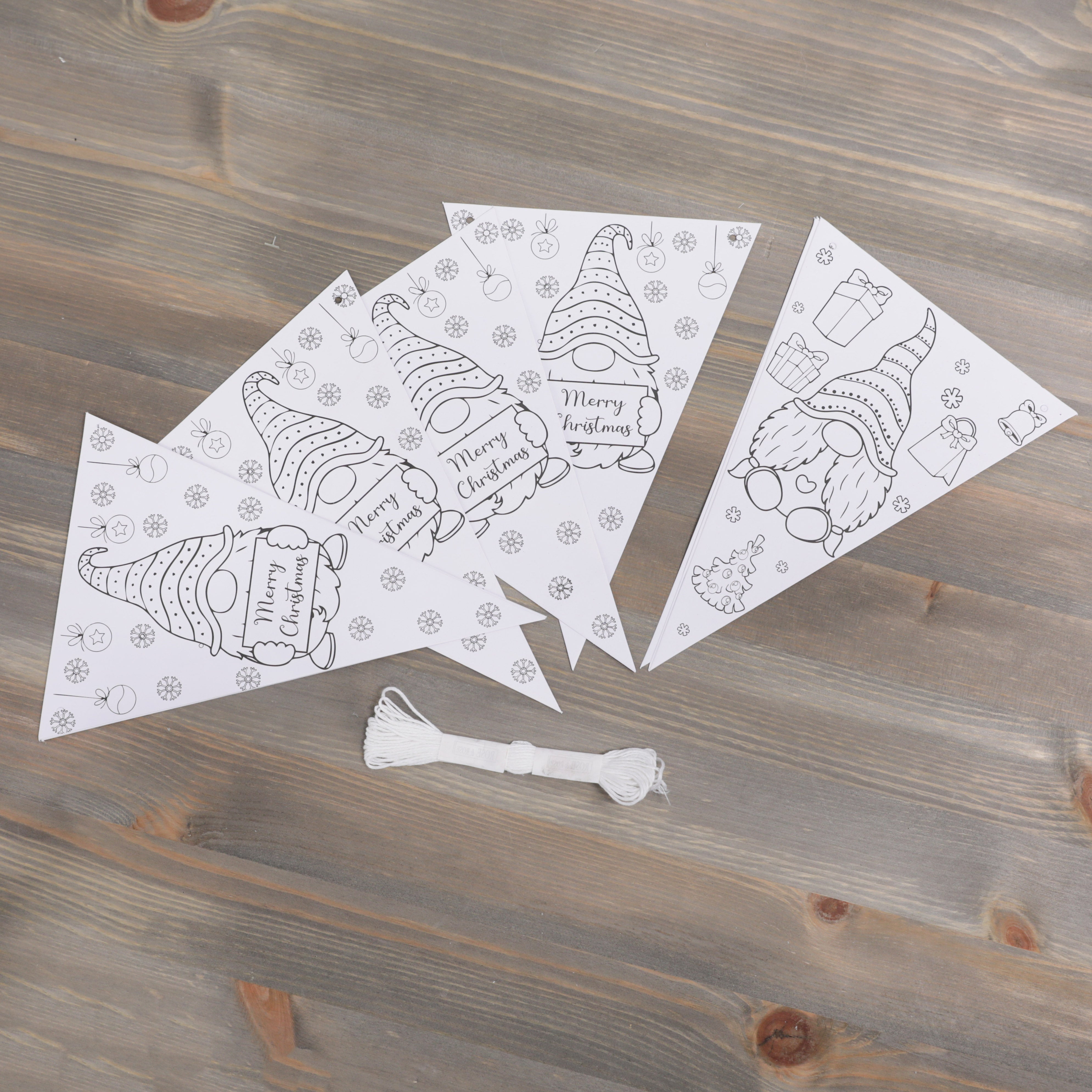 Crayola Colour Your Own Gonk Bunting