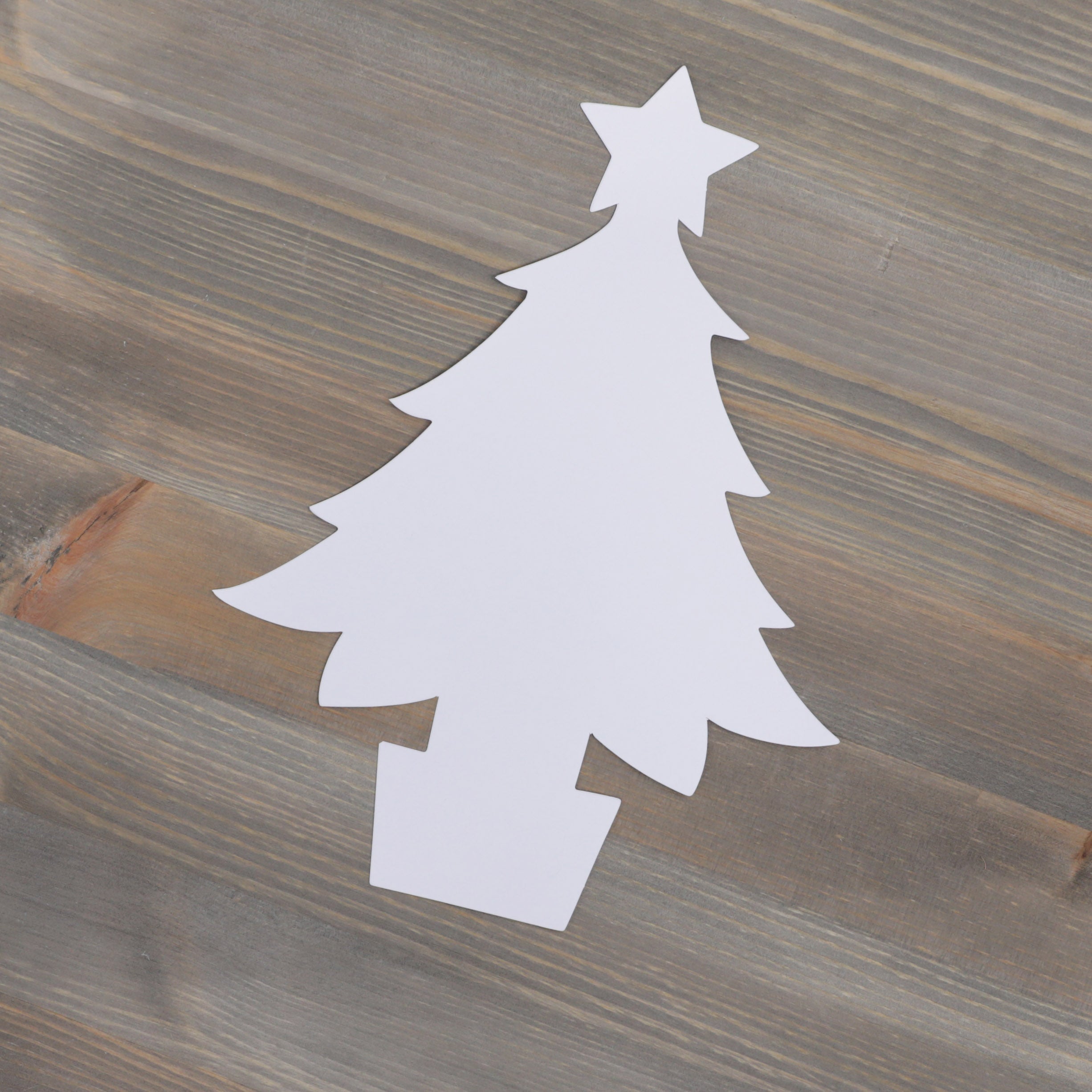 Crayola Blank Paper Christmas Trees 10pcs