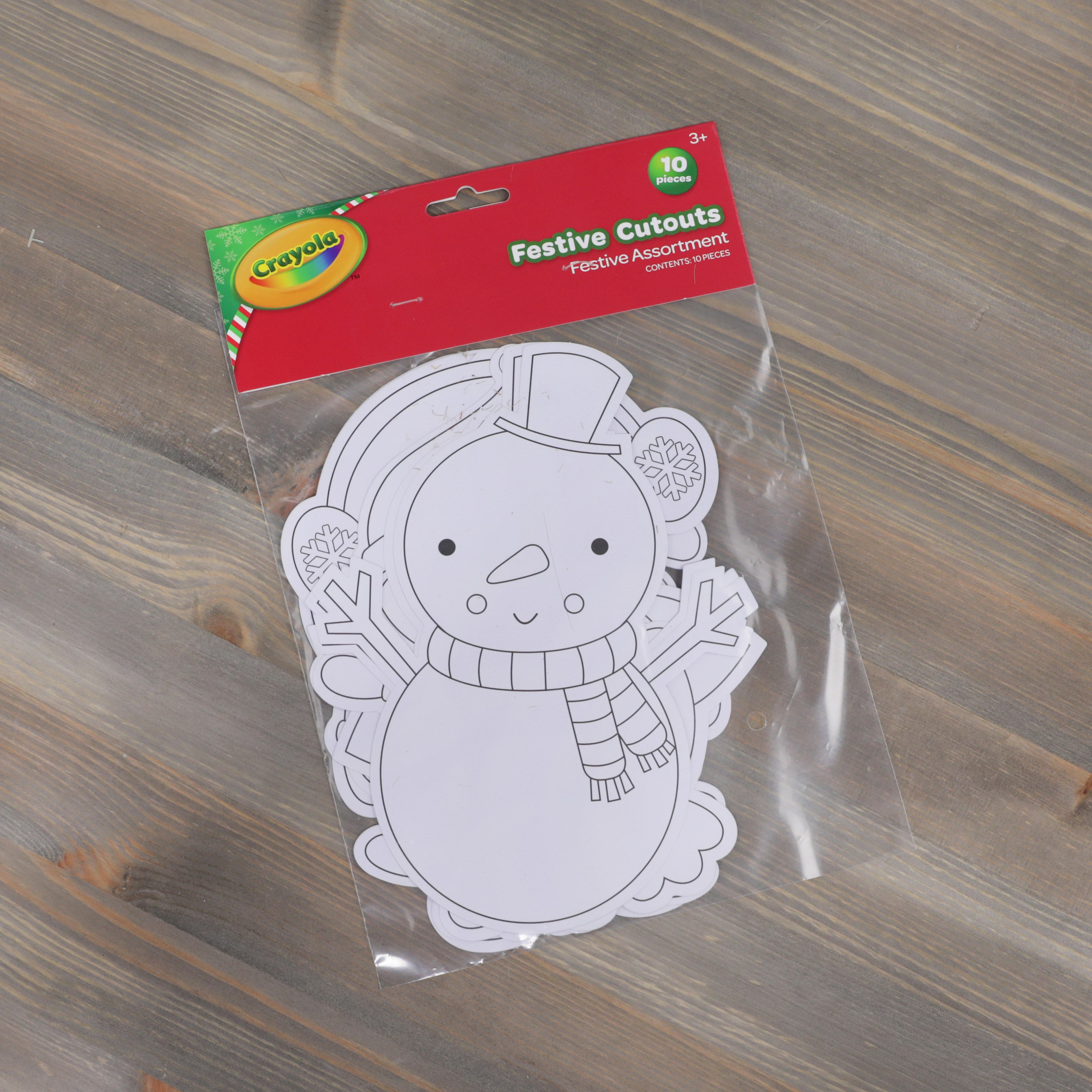Crayola Festive Cutouts Festive Assortment 10pcs