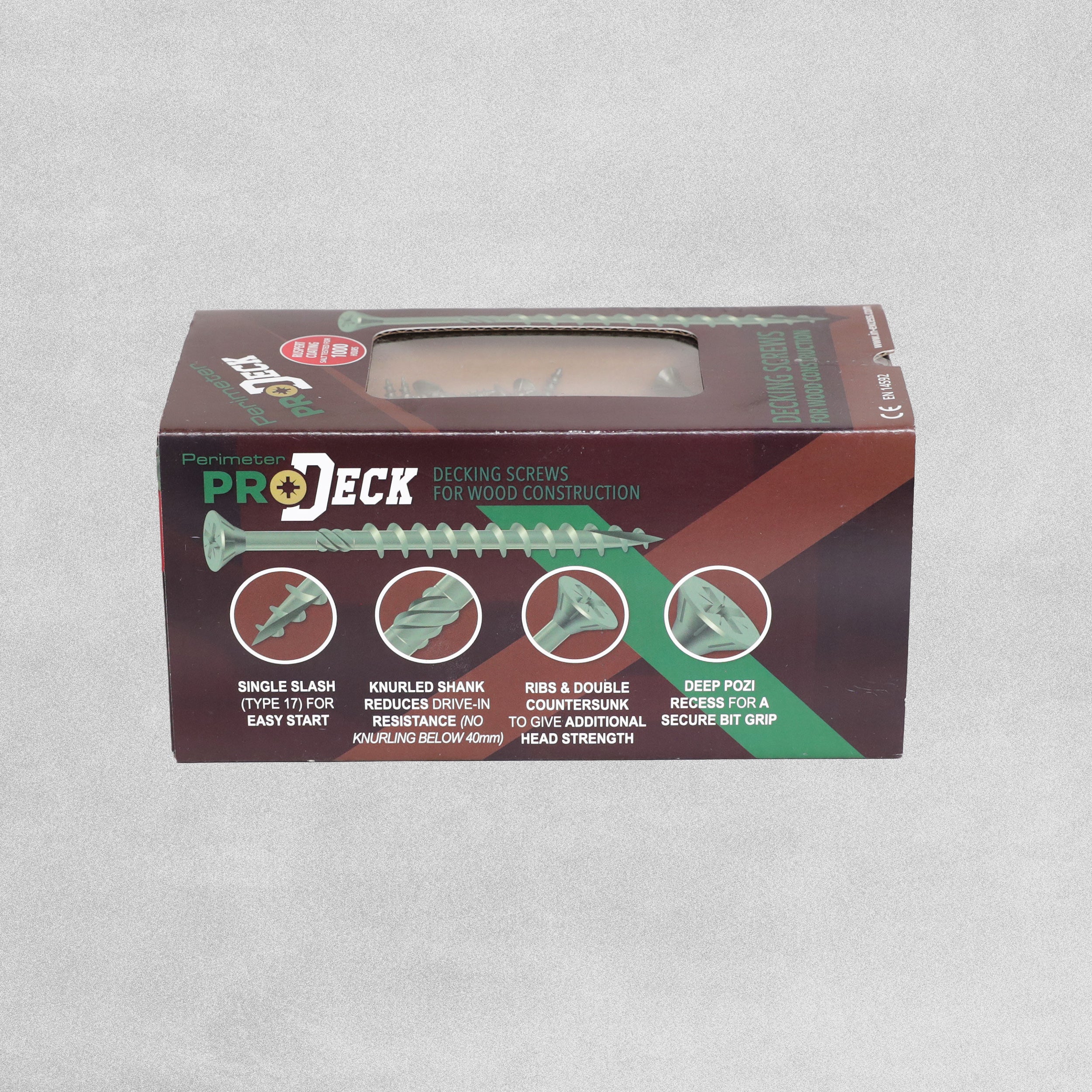 Perimeter ProDeck Decking Screws 5.0 x 100mm 100pcs