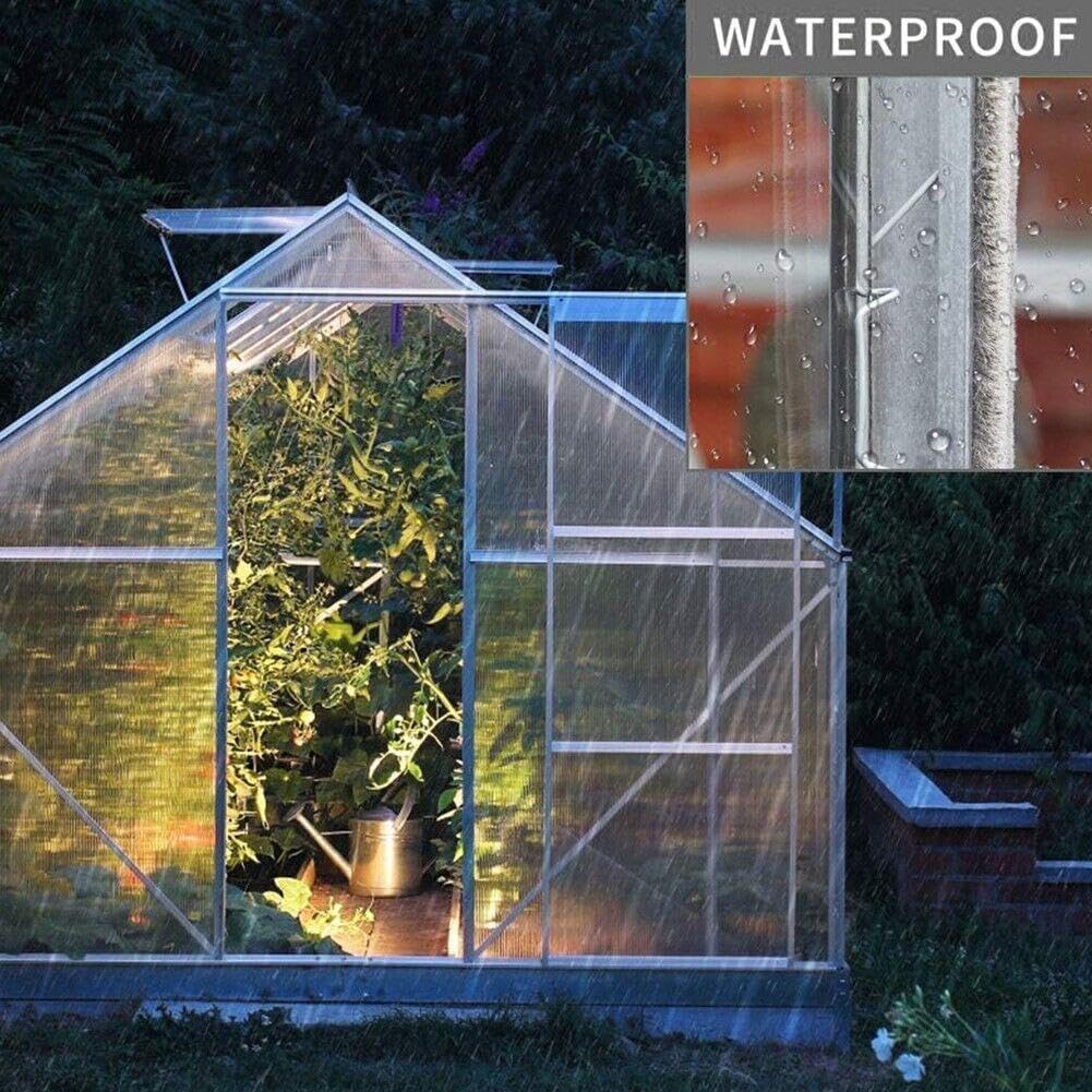 Down To Earth Green Greenhouse W Clips Pack of 25