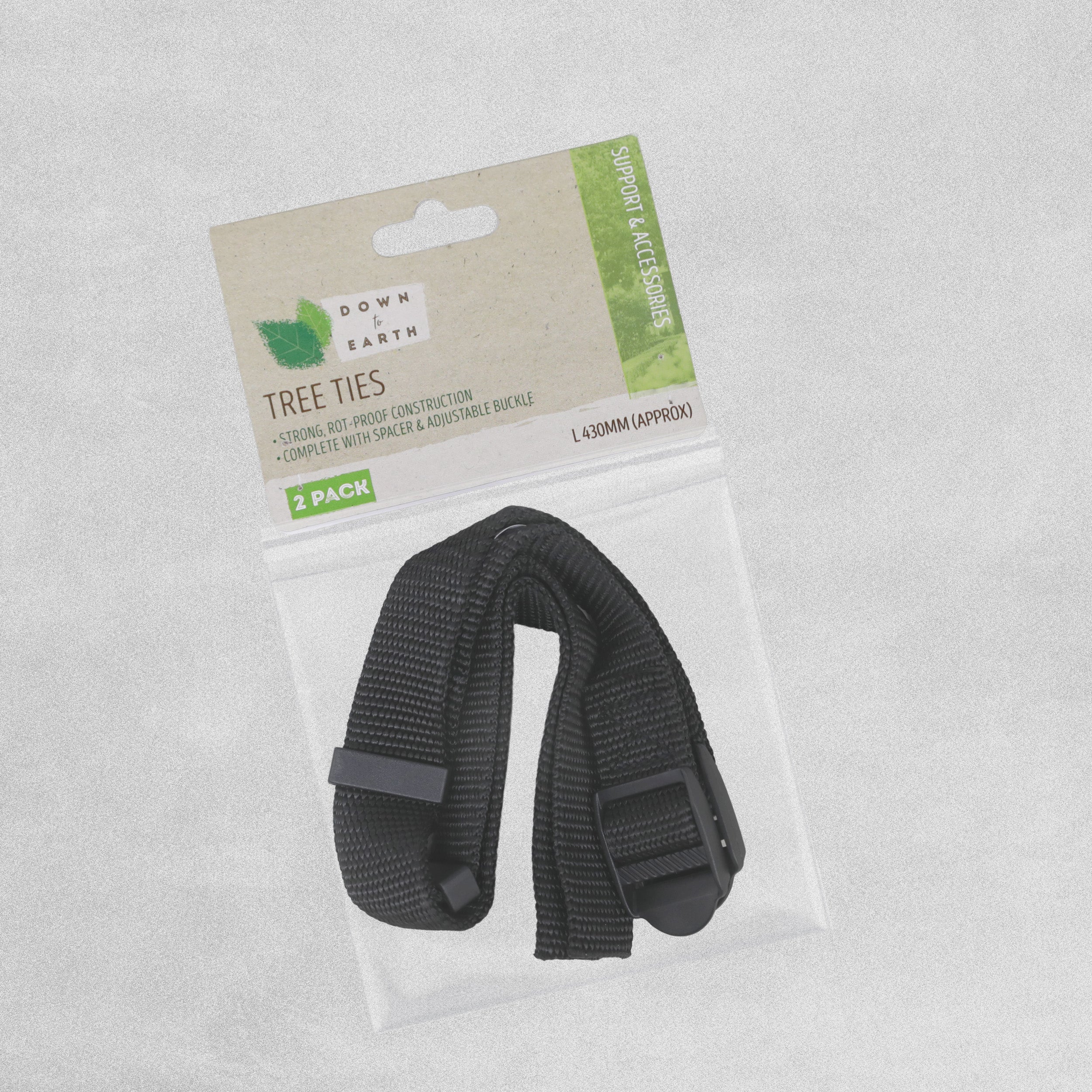 Down To Earth Tree Ties 2pcs 430mm