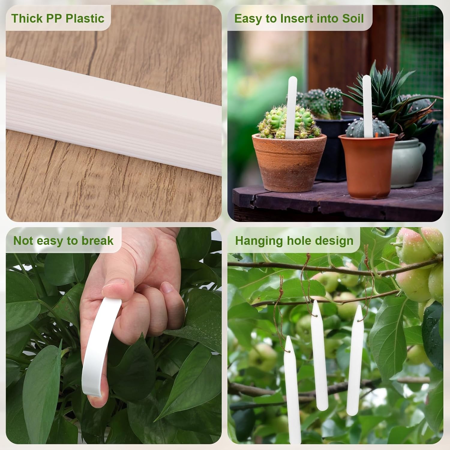 Down to Earth 13cm (5") Plant Labels Pack of 250