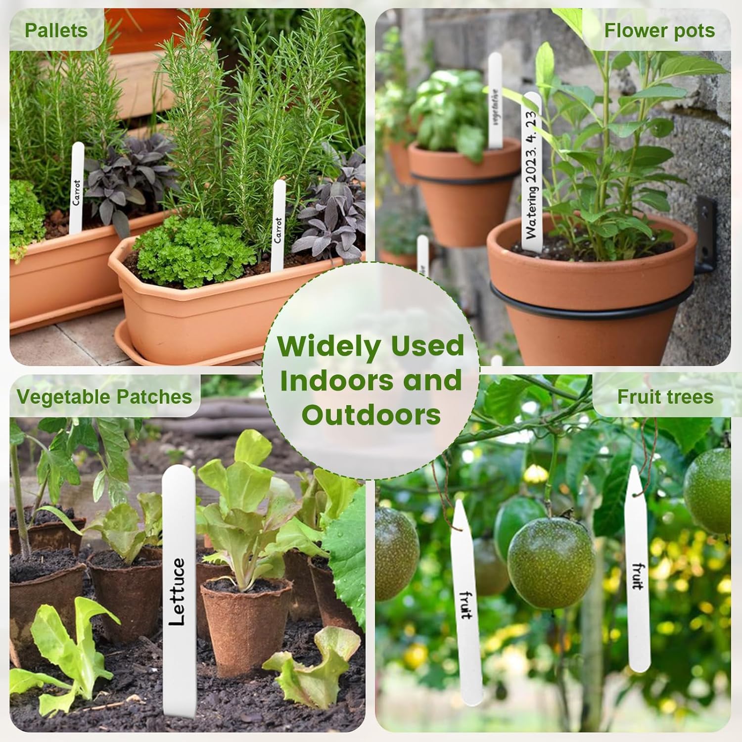 Down to Earth 13cm (5") Plant Labels Pack of 250