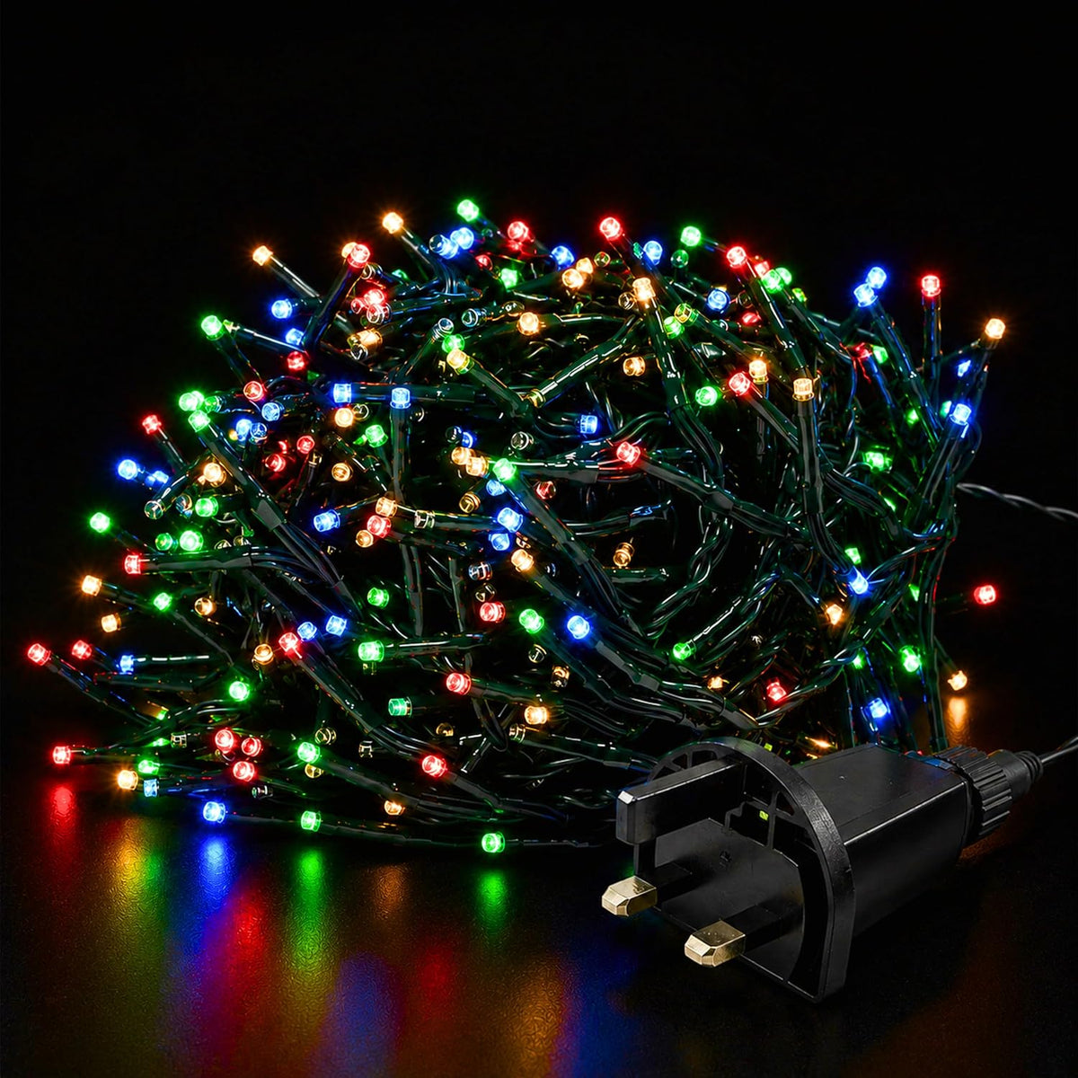 Status 480 Indoor / Outdoor LED String Lights CLUSTER  - mains powered