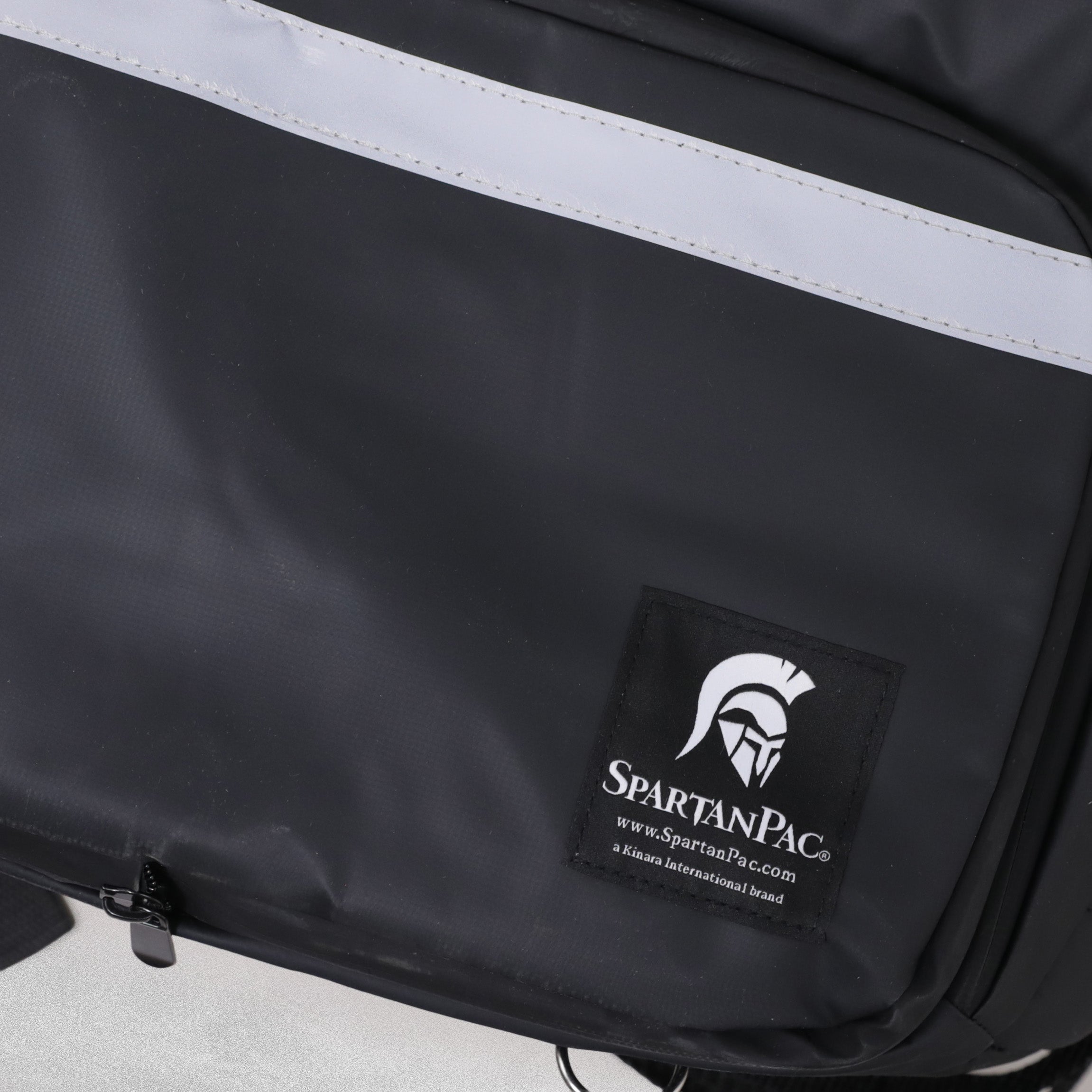 SpartanPac Black Food Delivery Bag - 47cm x 49cm x 28-40cm