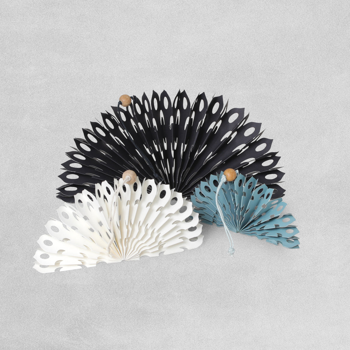 Talking Tables Paper Fan Decorations Pack of 3
