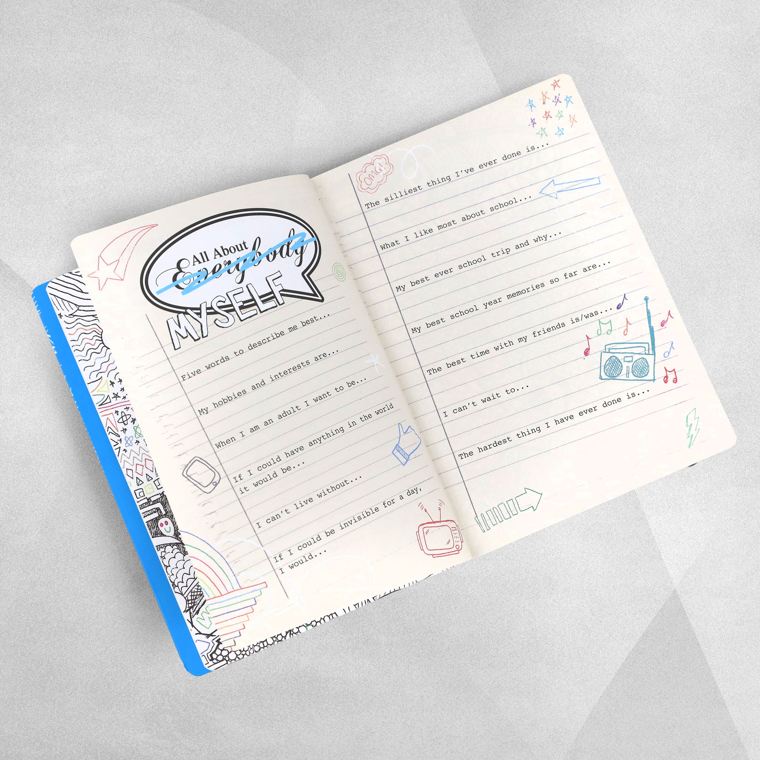 All About Everybody In And Out of School Memory Book