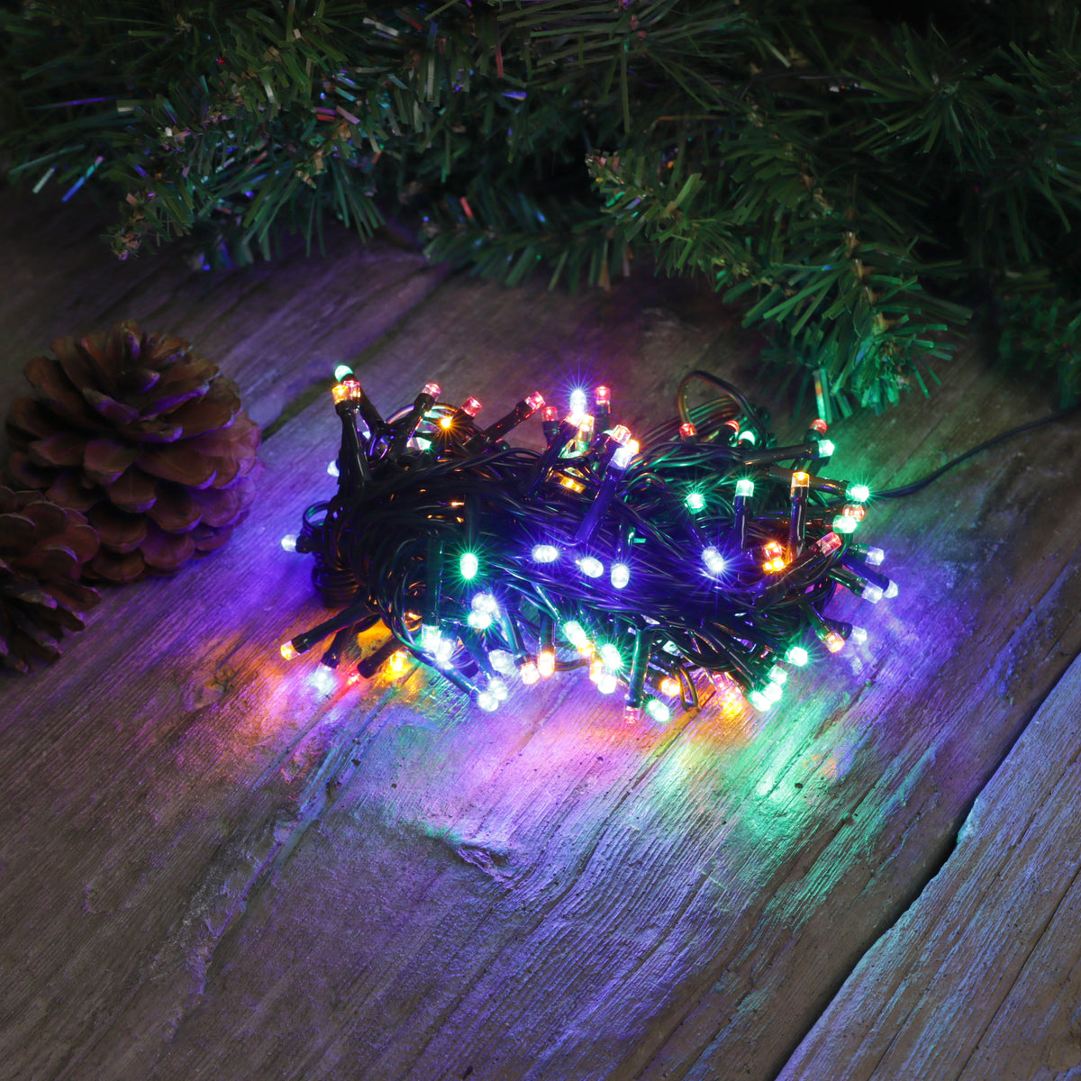 Merry & Brite 120 Ultra Bright Micro LEDs Outdoor & Indoor Use