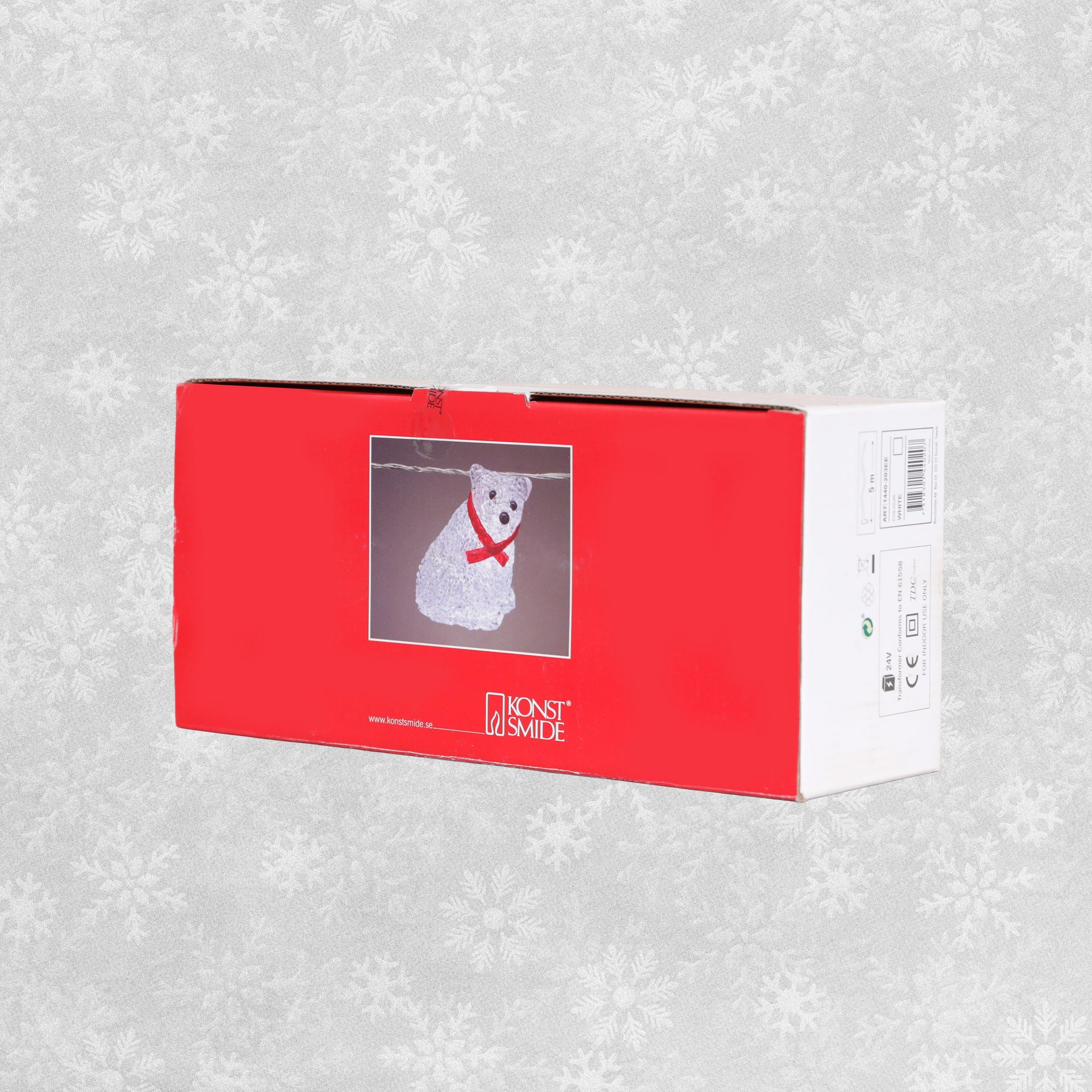 Konstsmide LED decorative light chain bears