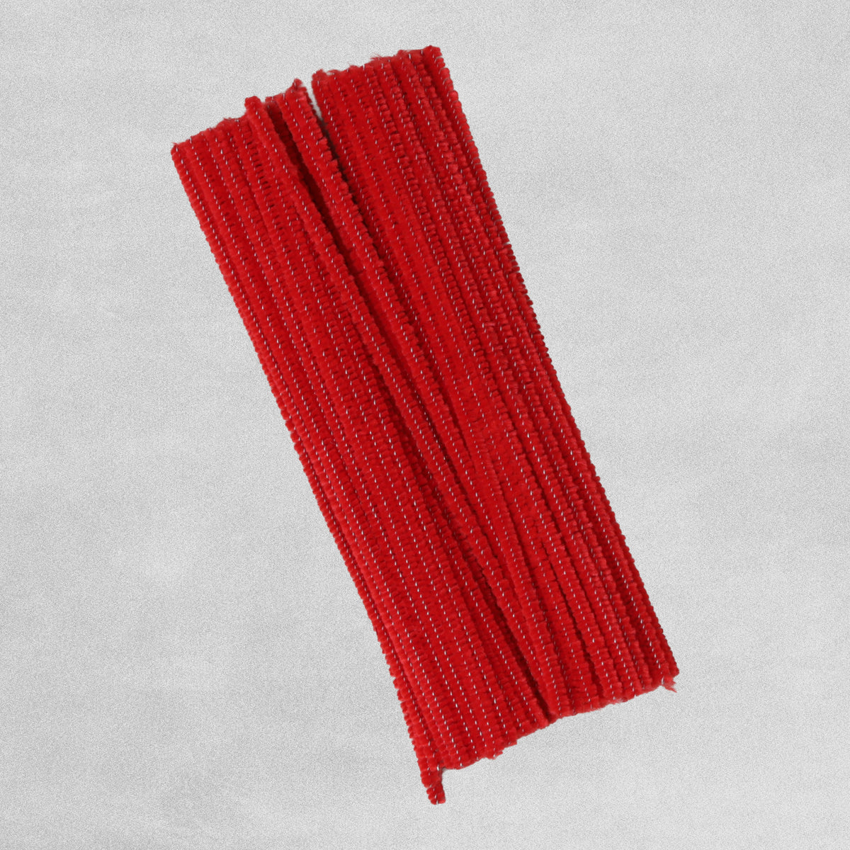 Craft Pipe Cleaners - L150mm, 4mm wide - Red 100 pack