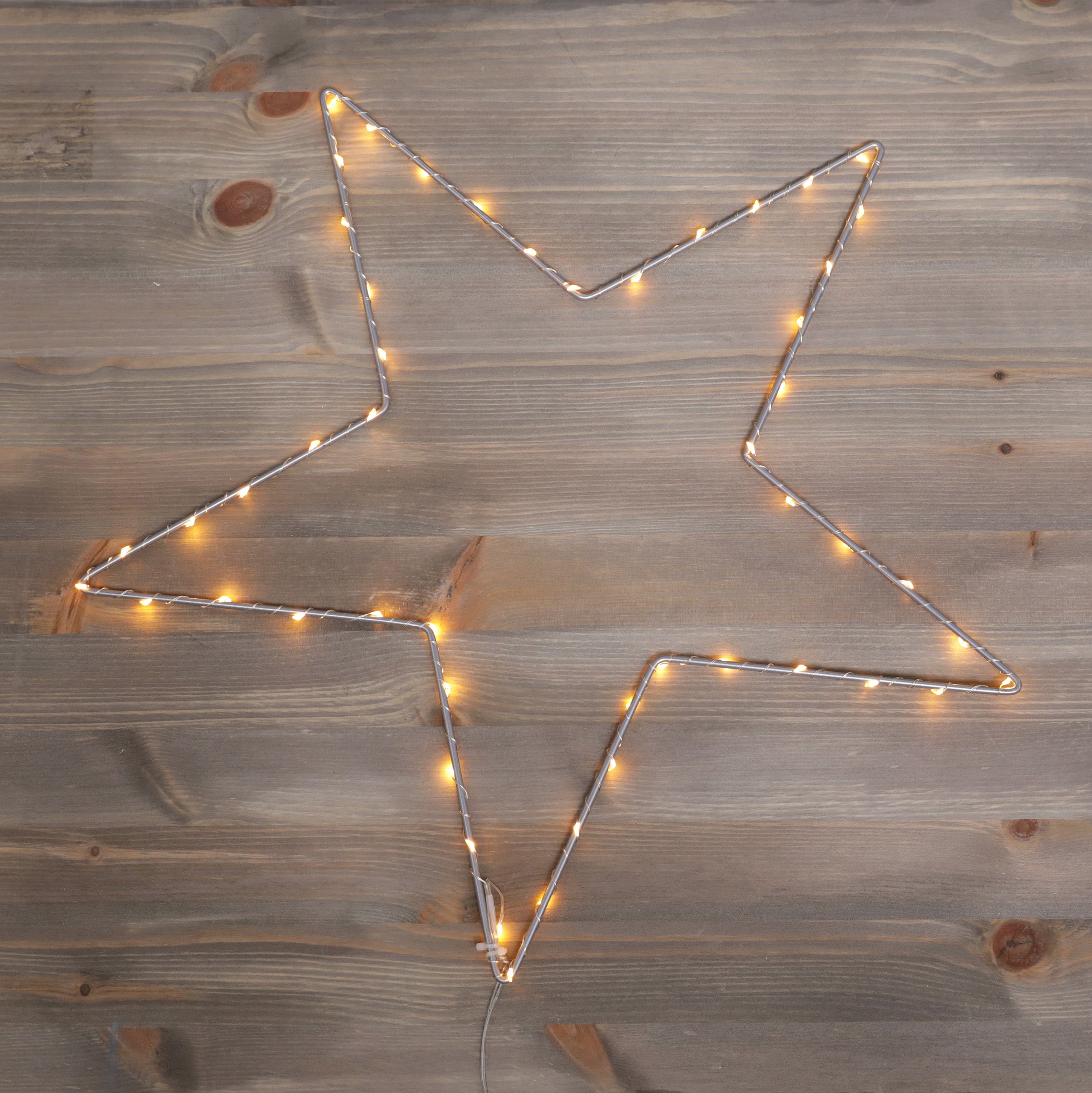 Konstsmide Coloured Metal Star with LED Lights