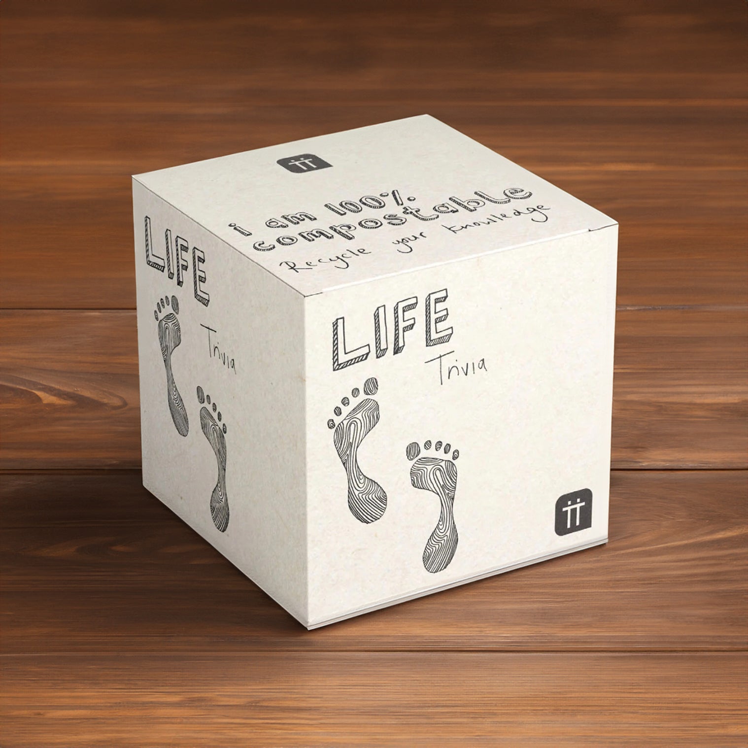 Life Trivia Compostable Trivia Game
