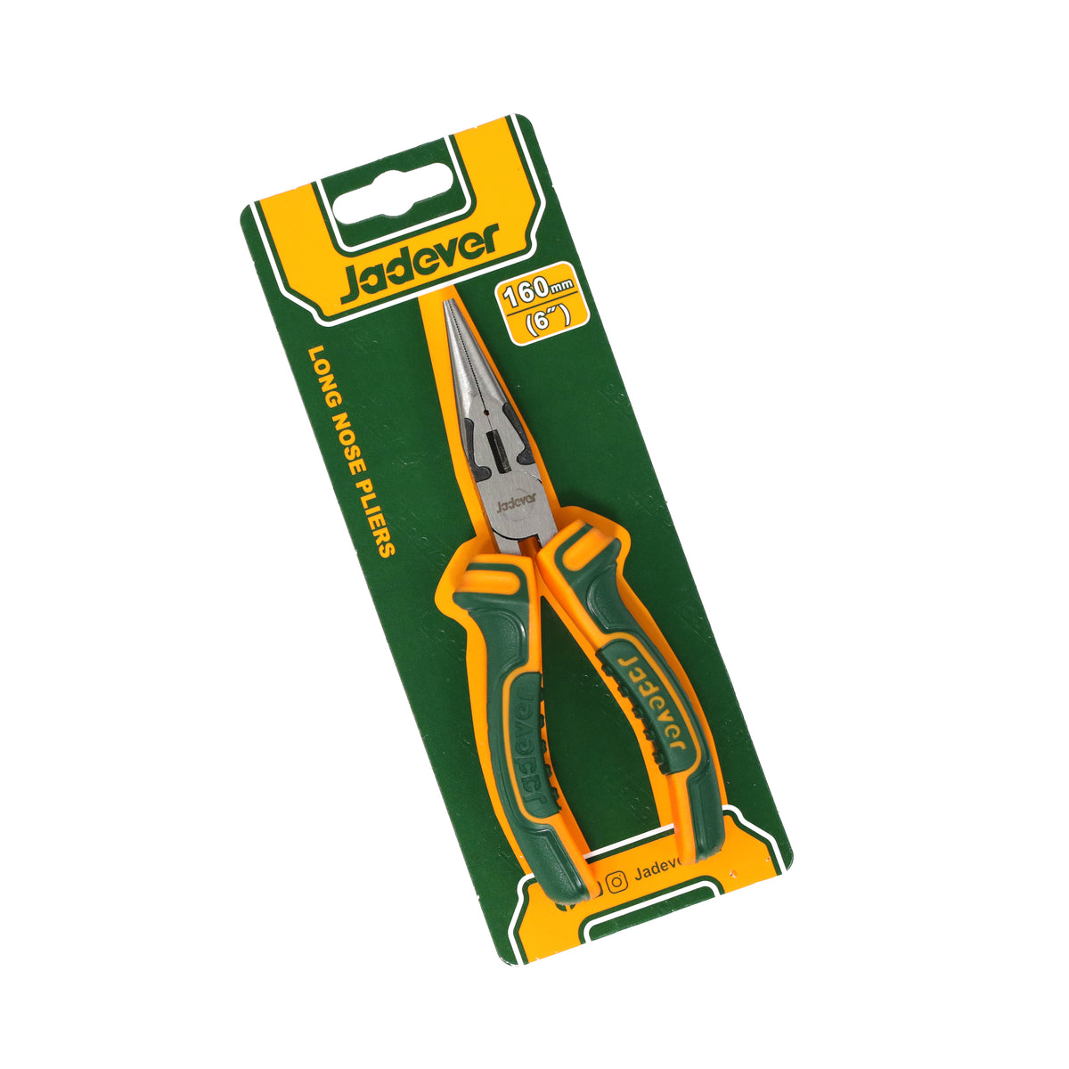 Jadever Long Nose Pliers 160mm 6" - JDPL2606