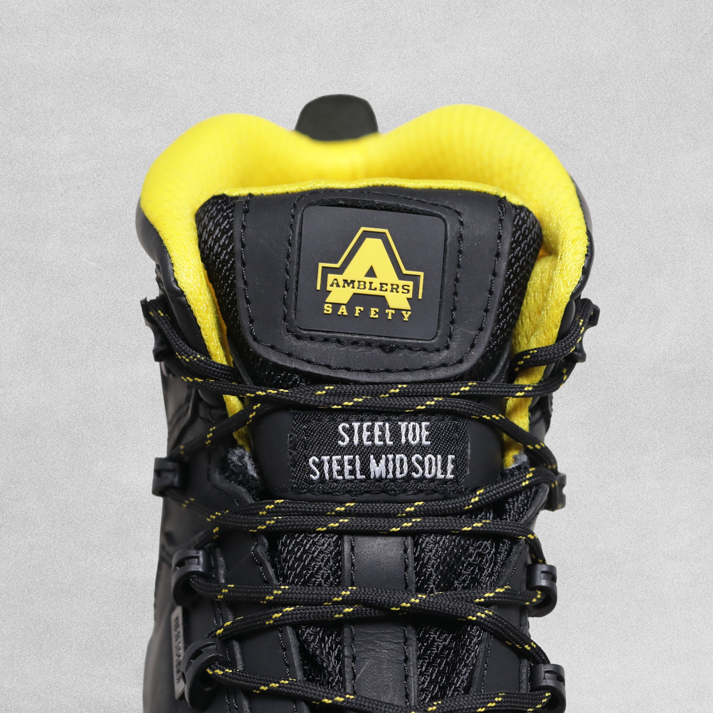 Amblers AS803 Waterproof Wide Fit Safety Work Boots Black  VARIOUS SIZES