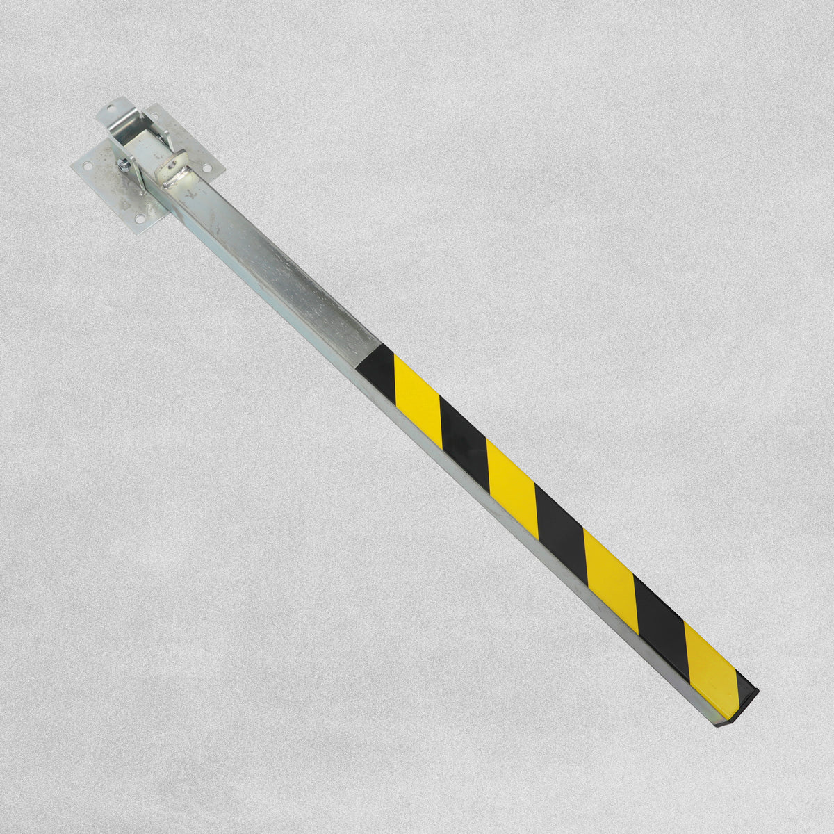 Square Column Lockable Parking Bollard Security Post with Padlock