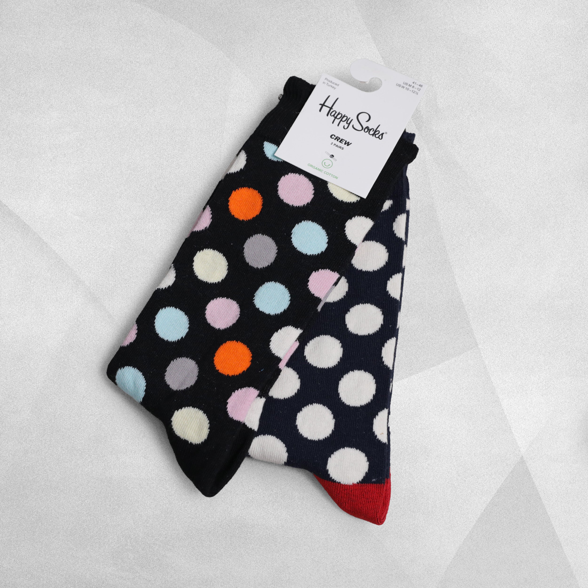 Happy Socks - 2 Pairs - Various Designs & Sizes