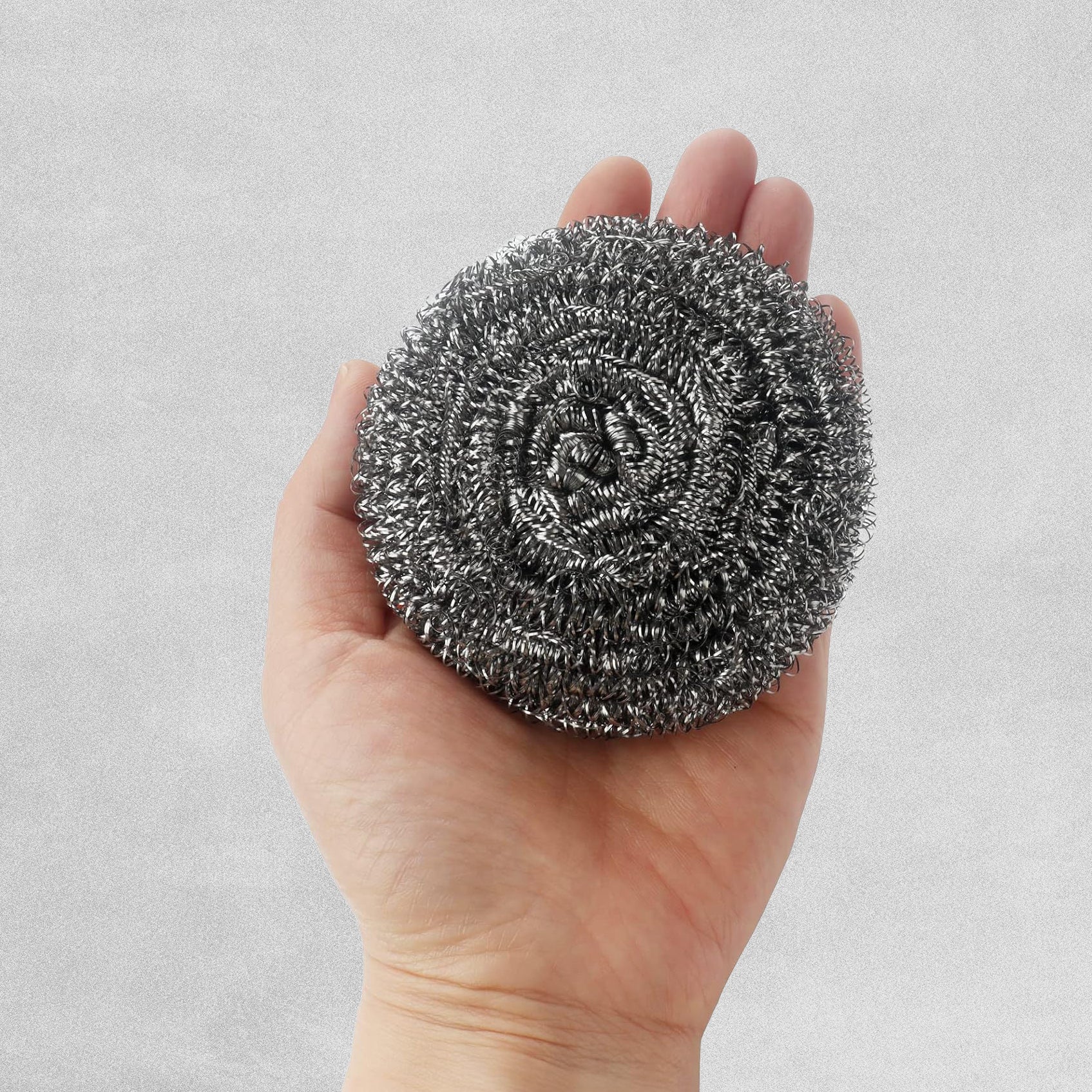 Bettina 40gm Stainless Steel Spiral Scourers - 10pcs