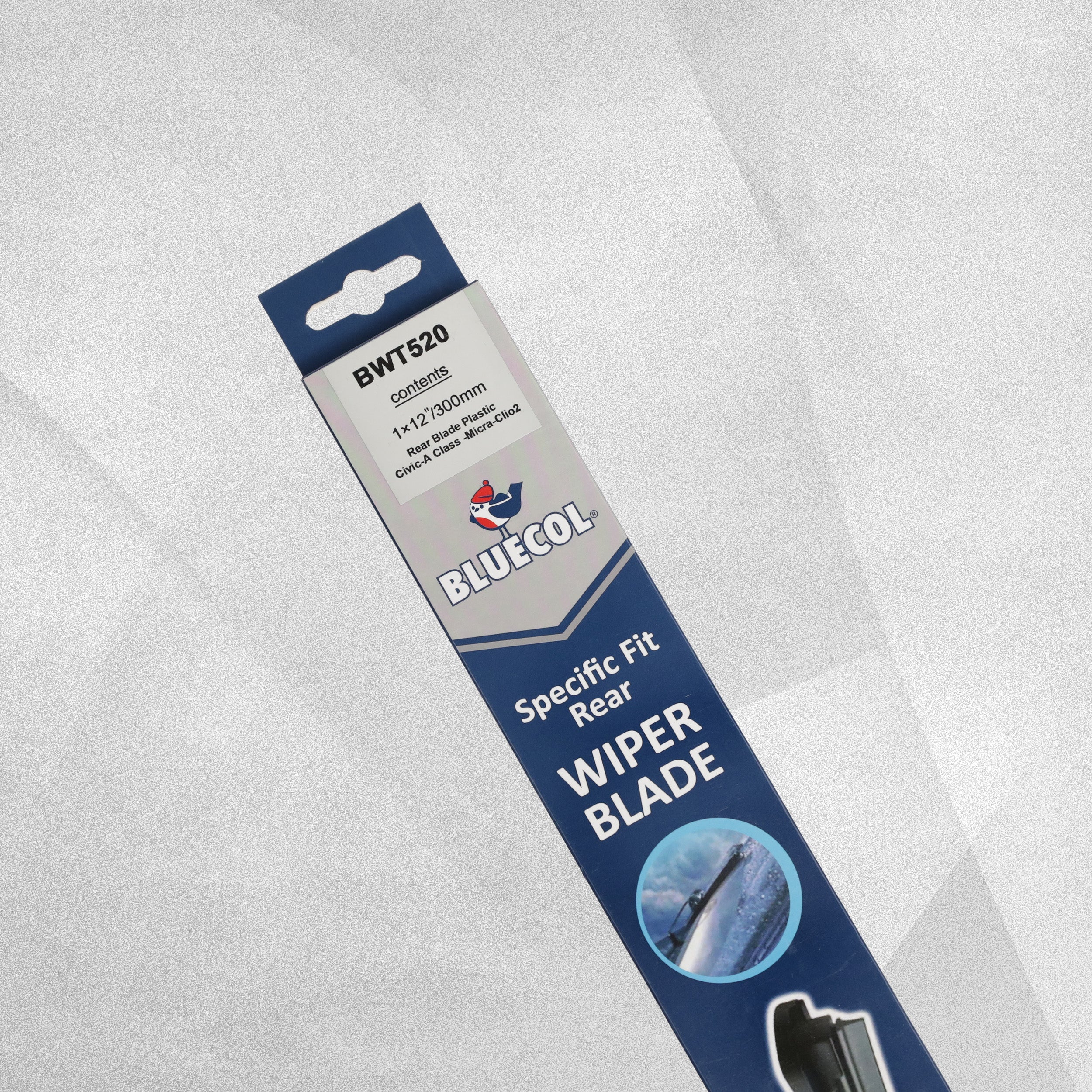 Bluecol Specific Fit Rear Wiper Blades 1 x12"/300mm
