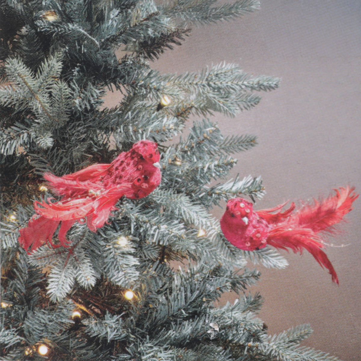 Three Kings Glitterbirds Clip on Christmas Decorations - 18cm - 2 pack