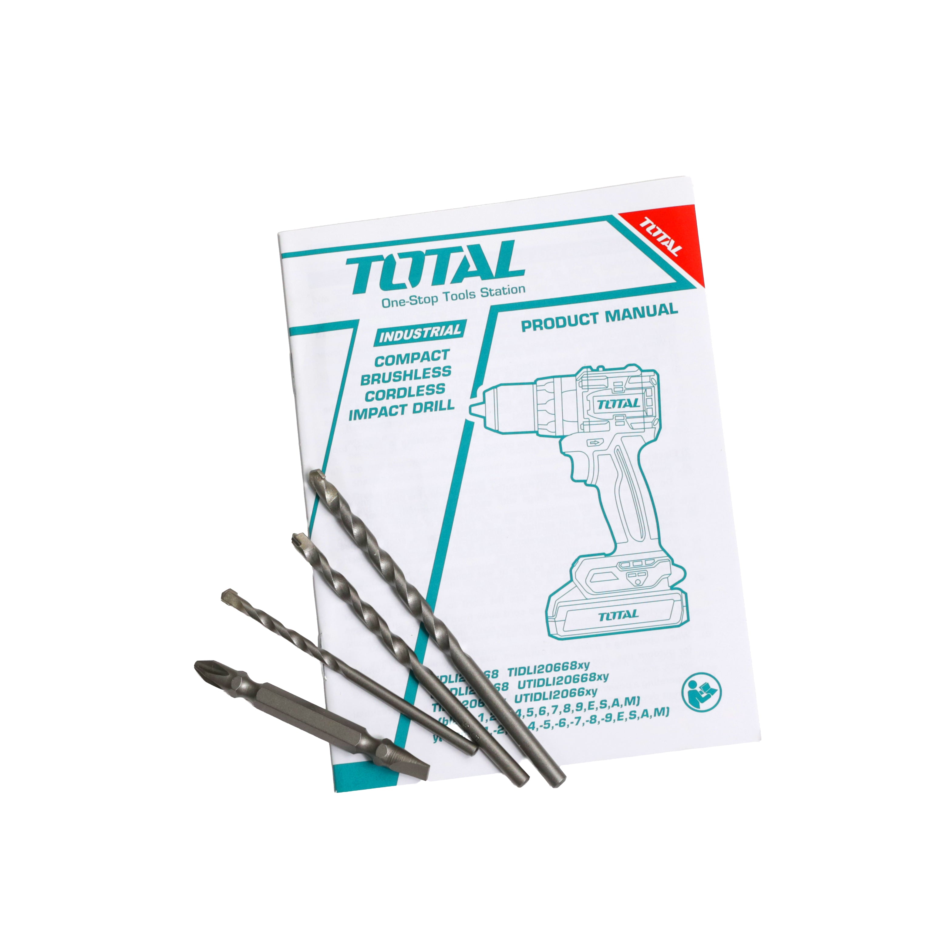 Total Li-Ion 20V Compact Brushless Cordless Impact Drill (Battery not included) - TIDLI206681