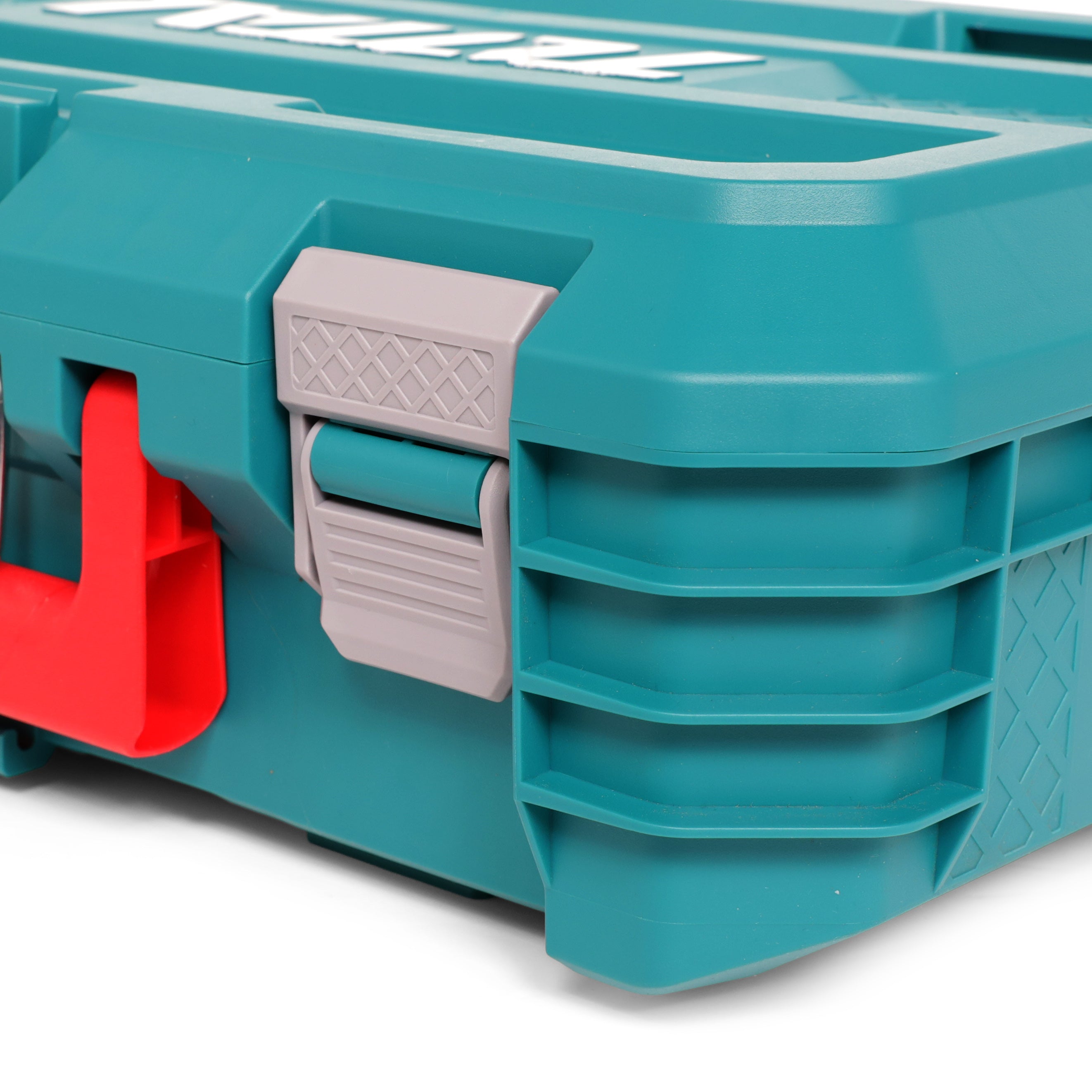 Total 16" Stackable Plastic Tool Box - 41cm x 32cm x 14.8cm - TPBXS101