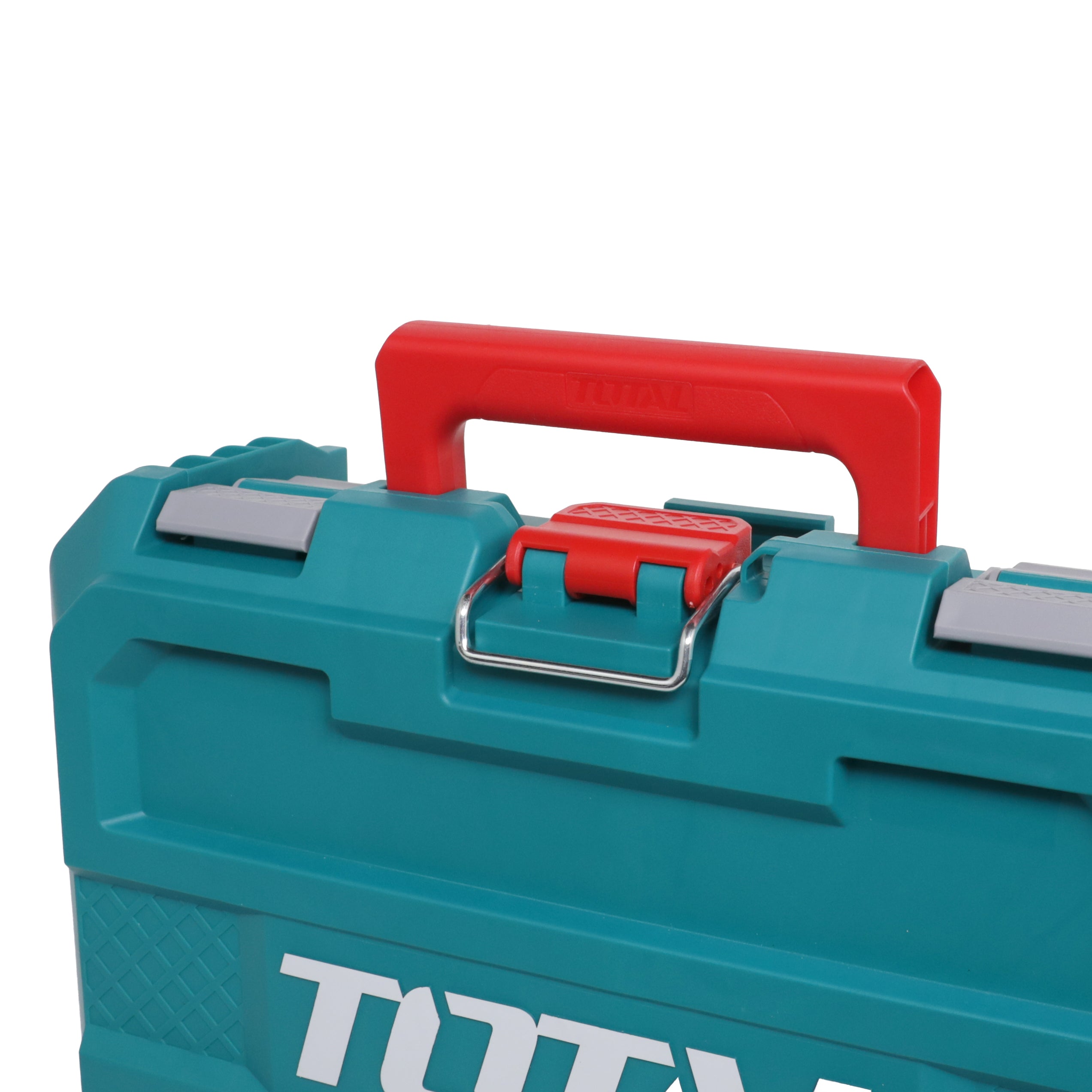 Total 16" Stackable Plastic Tool Box - 41cm x 32cm x 14.8cm - TPBXS101