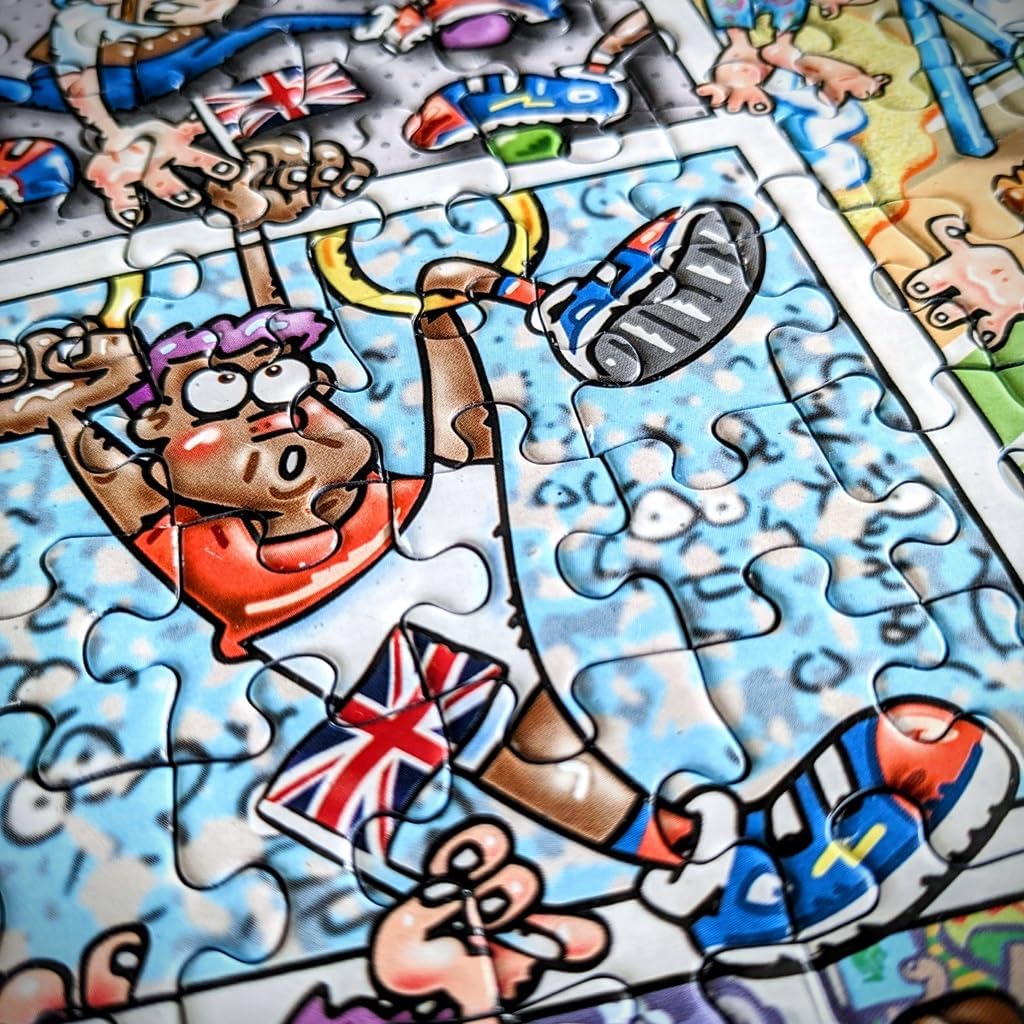 Gibsons Jokesaws Jigsaw Puzzle - 'Medals in the Making' - 1000 pieces