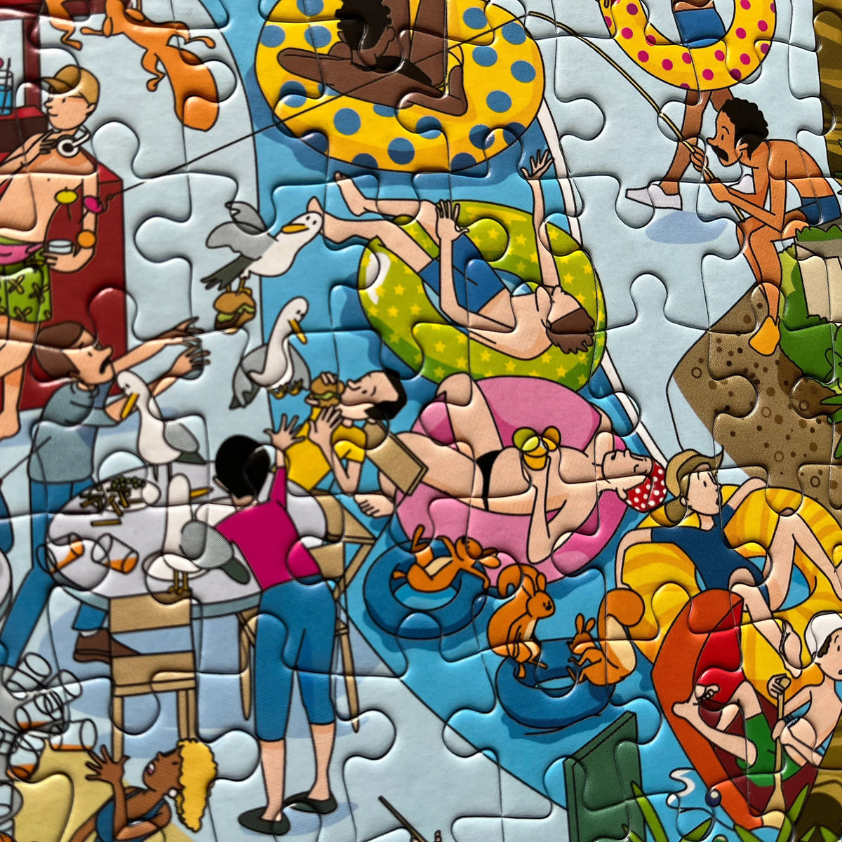 Gibsons Jokesaws Jigsaw Puzzle - 'Trouble in Paradise' - 1000 pieces