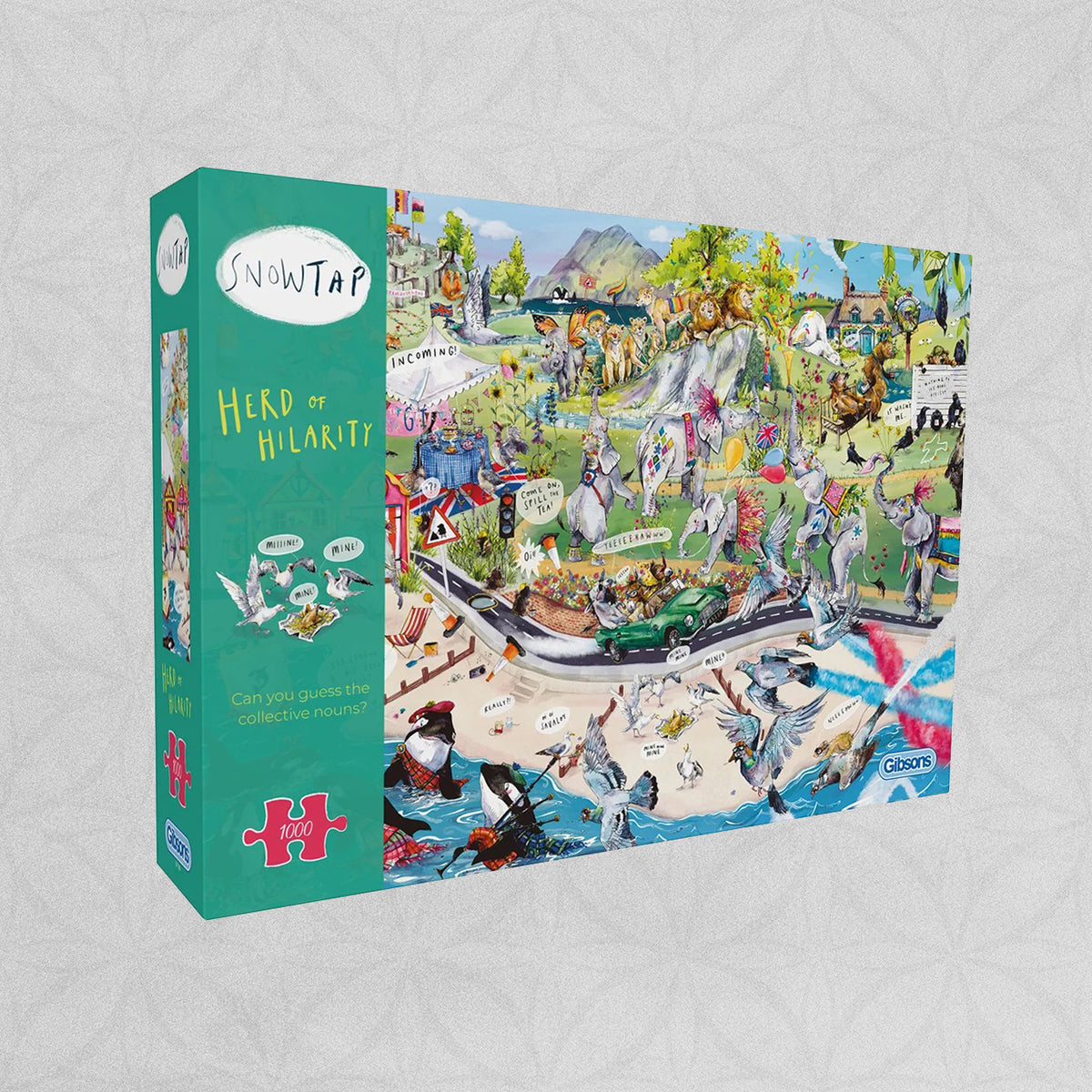 Gibsons 'Herd of Hilarity' 1000 piece puzzle
