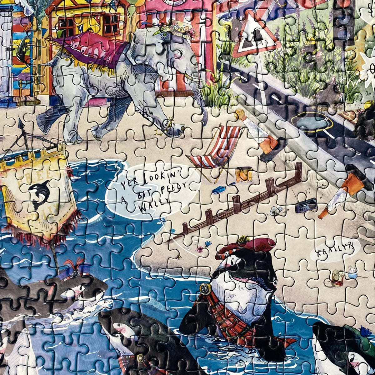 Gibsons 'Herd of Hilarity' 1000 piece puzzle