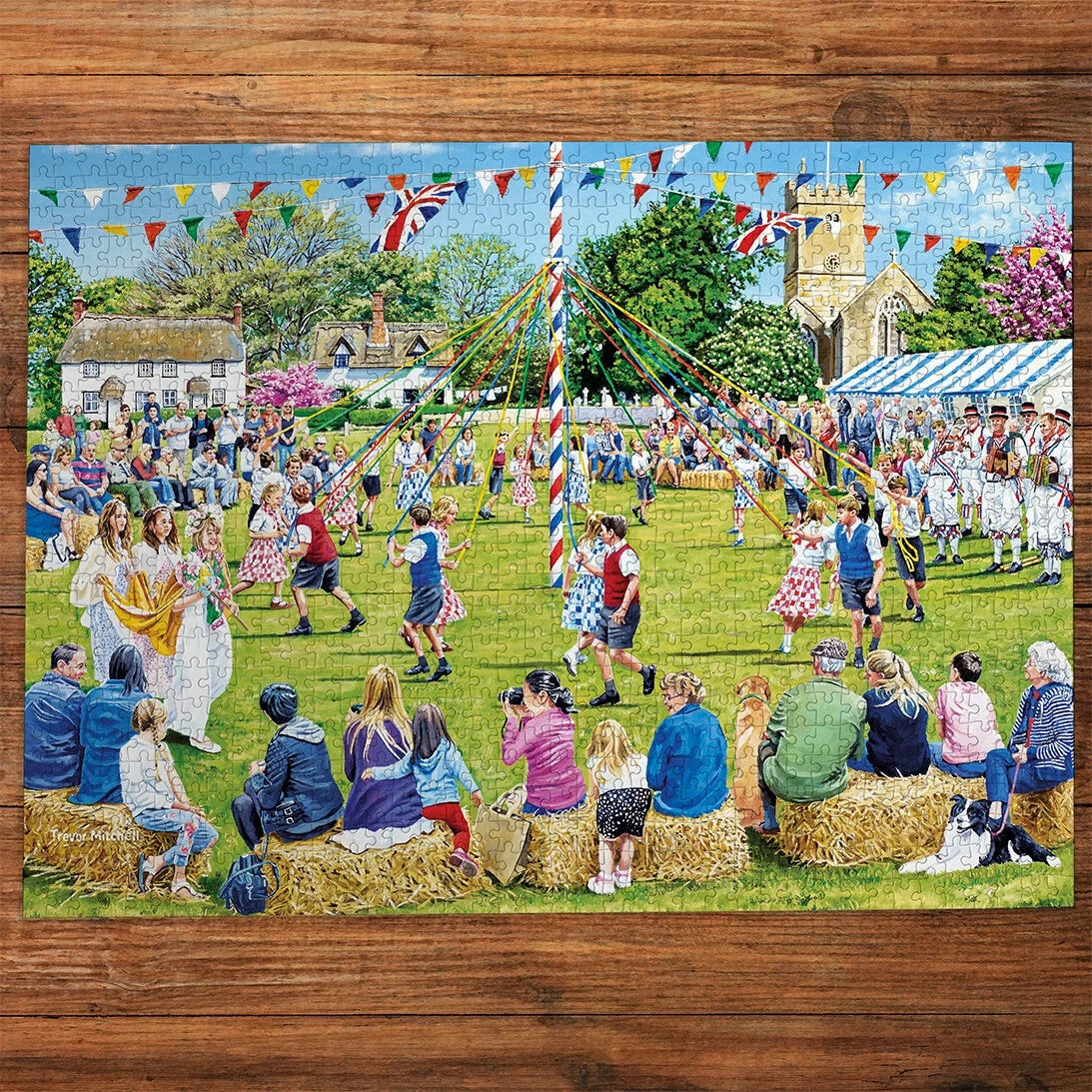 Gibsons 'Around the Maypole' 1000 Piece Puzzle