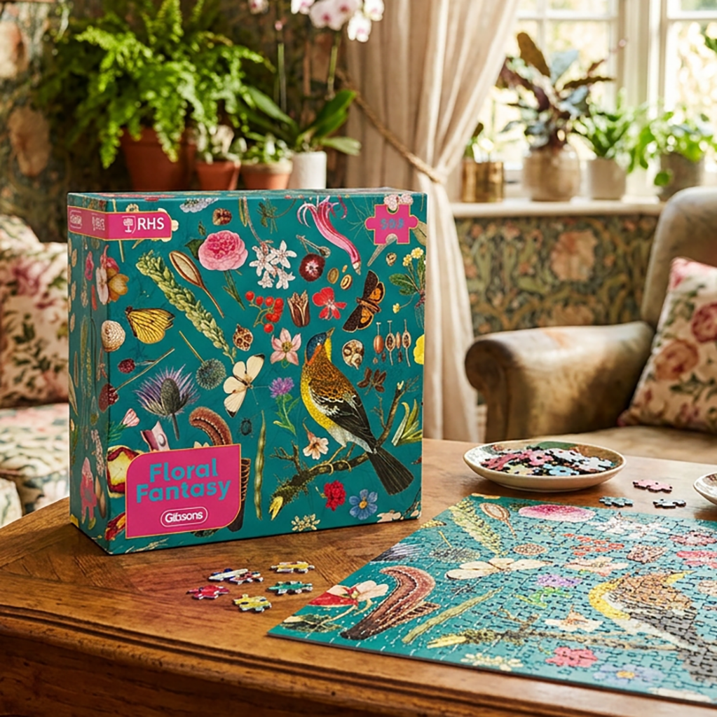 Gibsons & RHS Floral Fantasy Jigsaw Puzzle - 500 Pieces