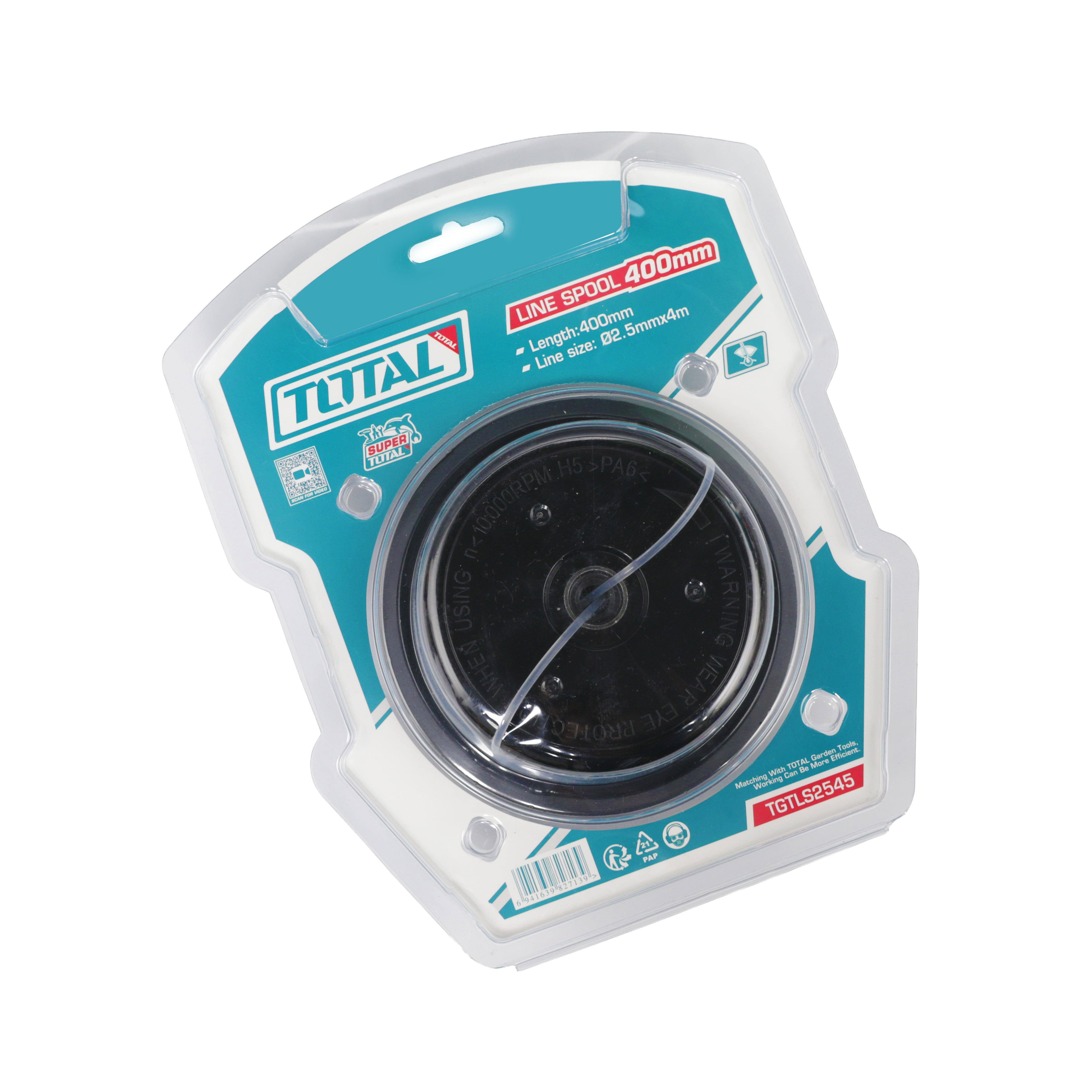 Total Line Spool 400mm - 2.5mm x 4m - TGTLS2545