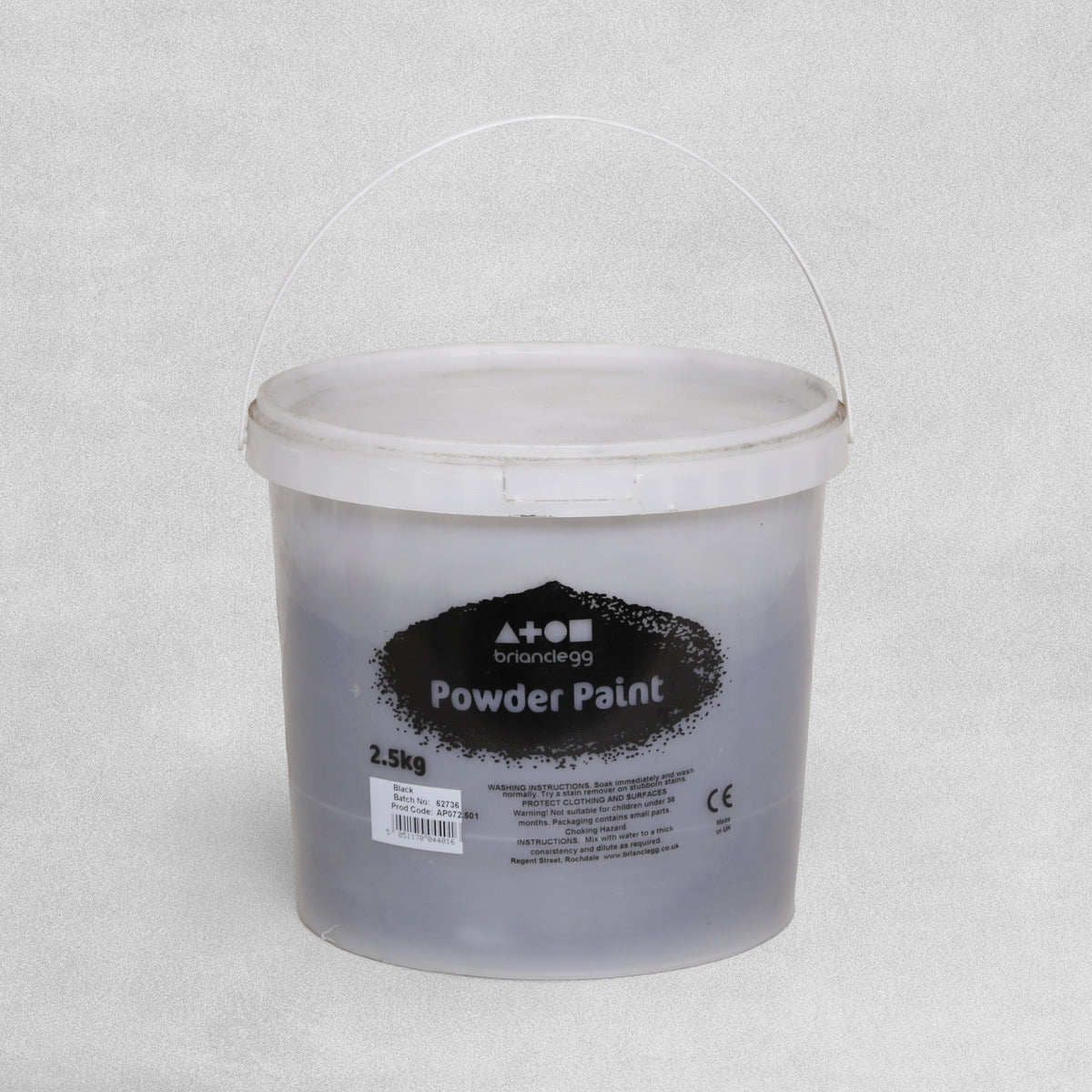 Brian Clegg  Art Powder Colour 2.5kg - Black