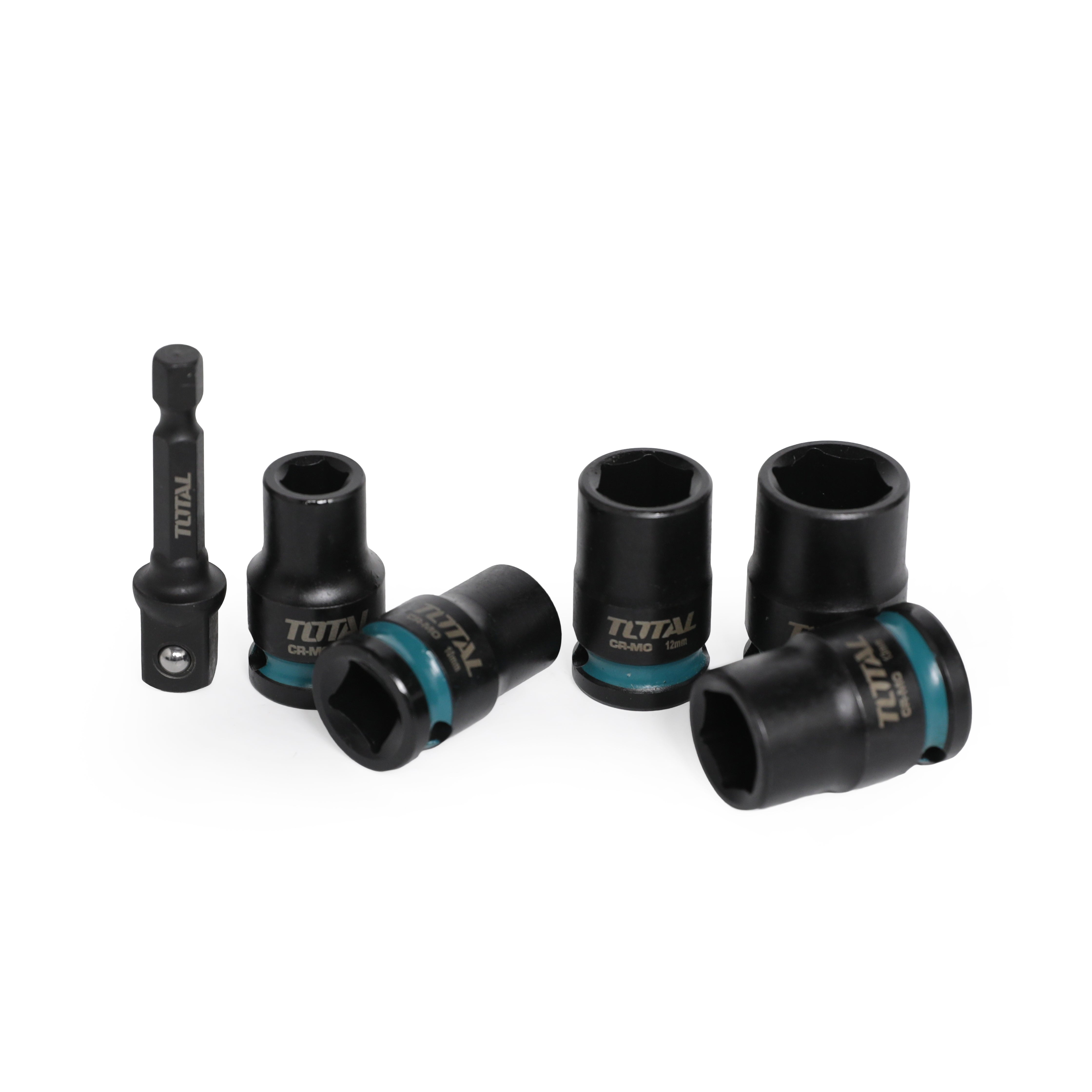 Total 3/8" DR Impact Socket Set - 6pcs - THKISD38062
