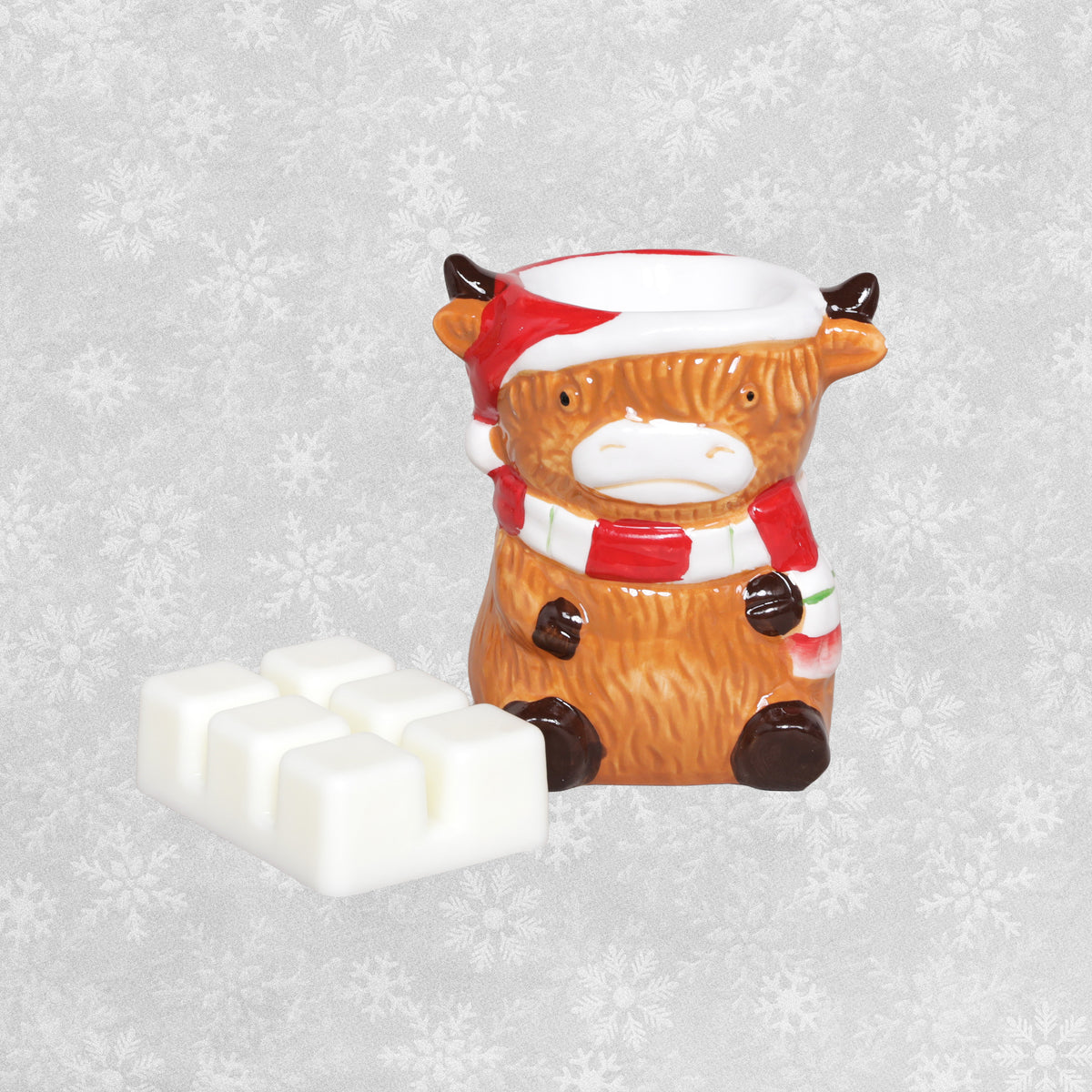 Maison Parfum 'Winter Berries' scented Wax Melts gift set with seasonal burner