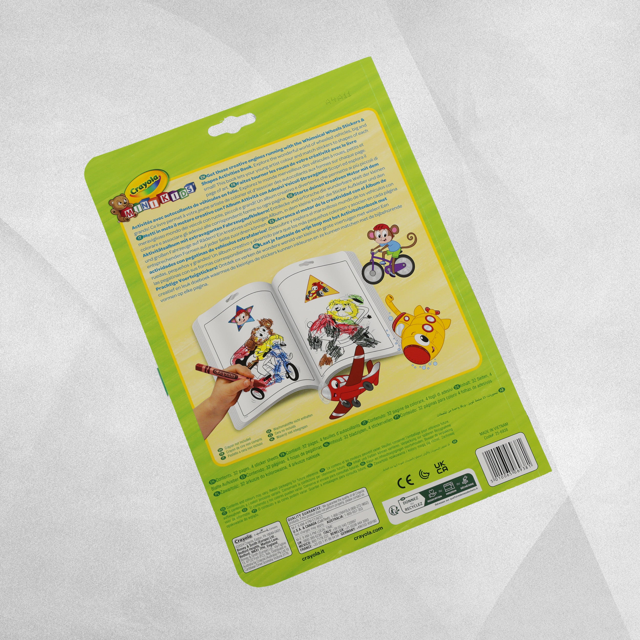 Crayola Mini Kids Colouring and activities book