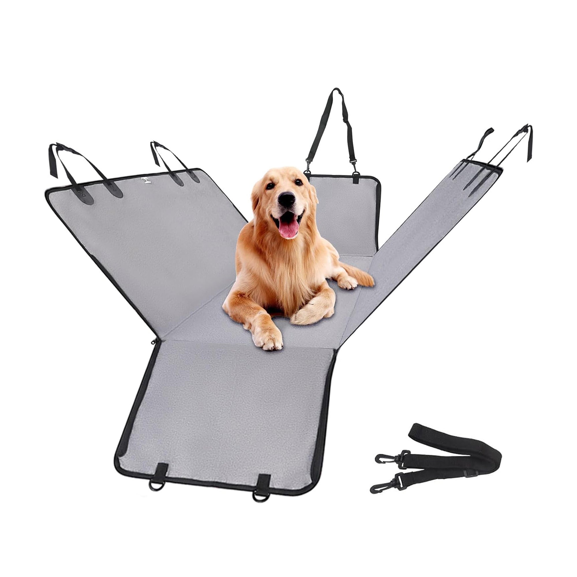 Doki Car Seat Cover / Hammock For Pets 137 x 147 cm- Grey