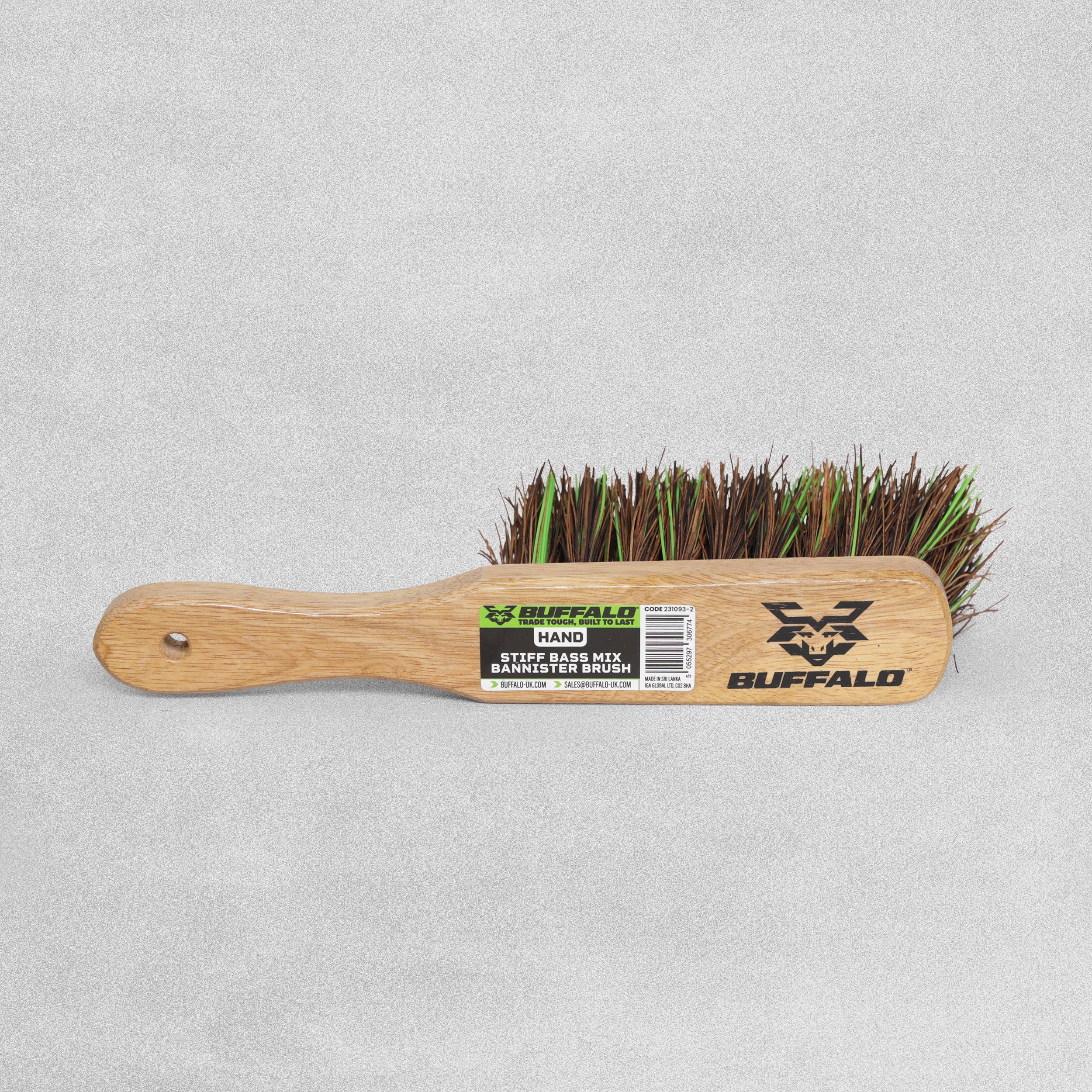 Buffalo Hand Brush Stiff Bassine Mix Bannister Brush