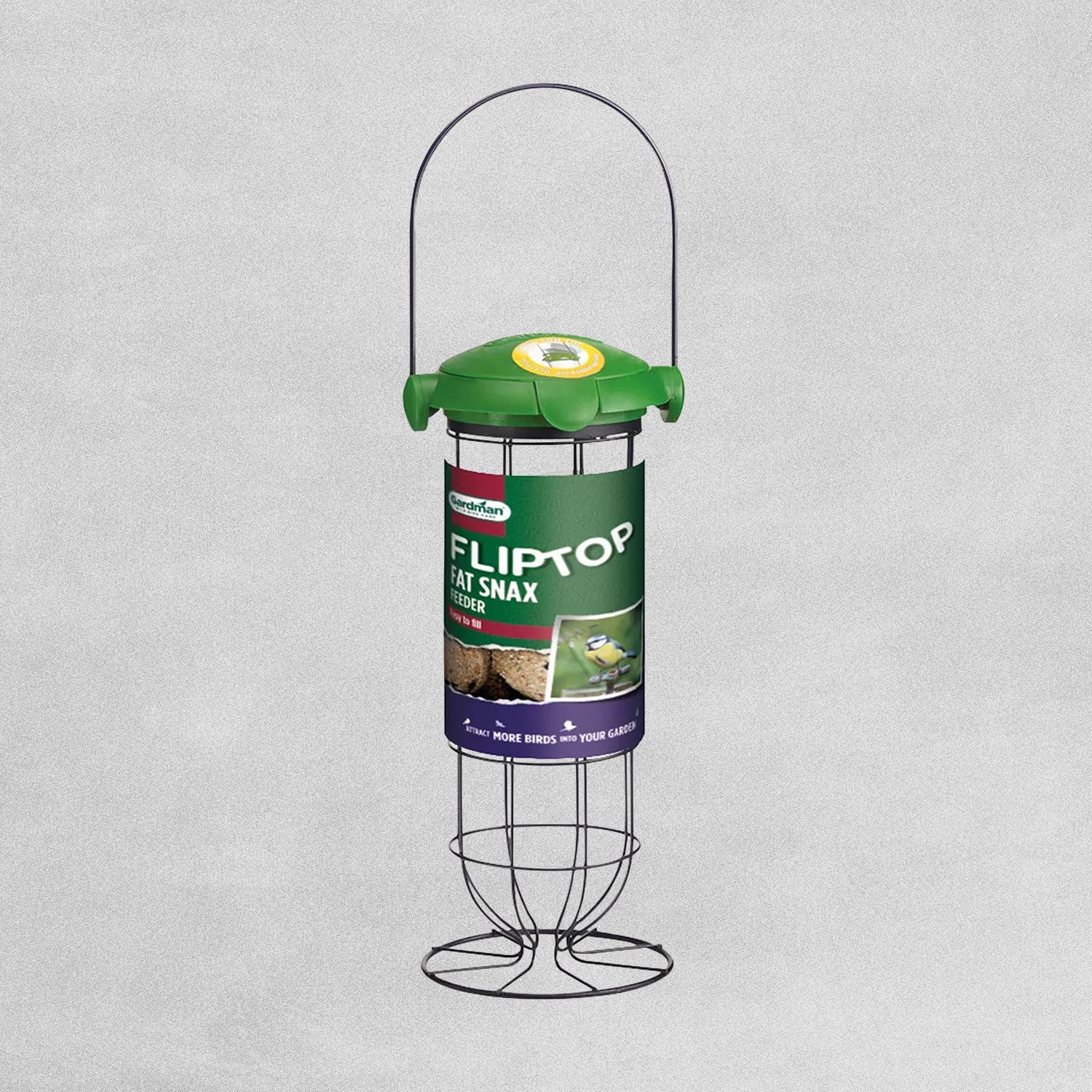 Gardman Flip Top Fat Snax Feeder