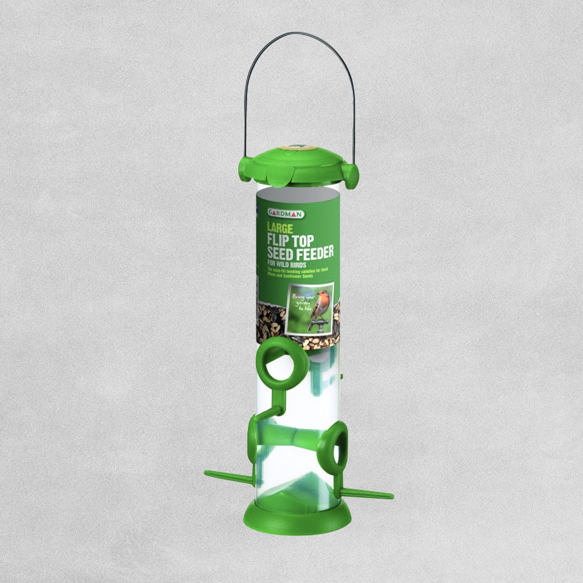 Gardman Flip Top Large Seed Feeder