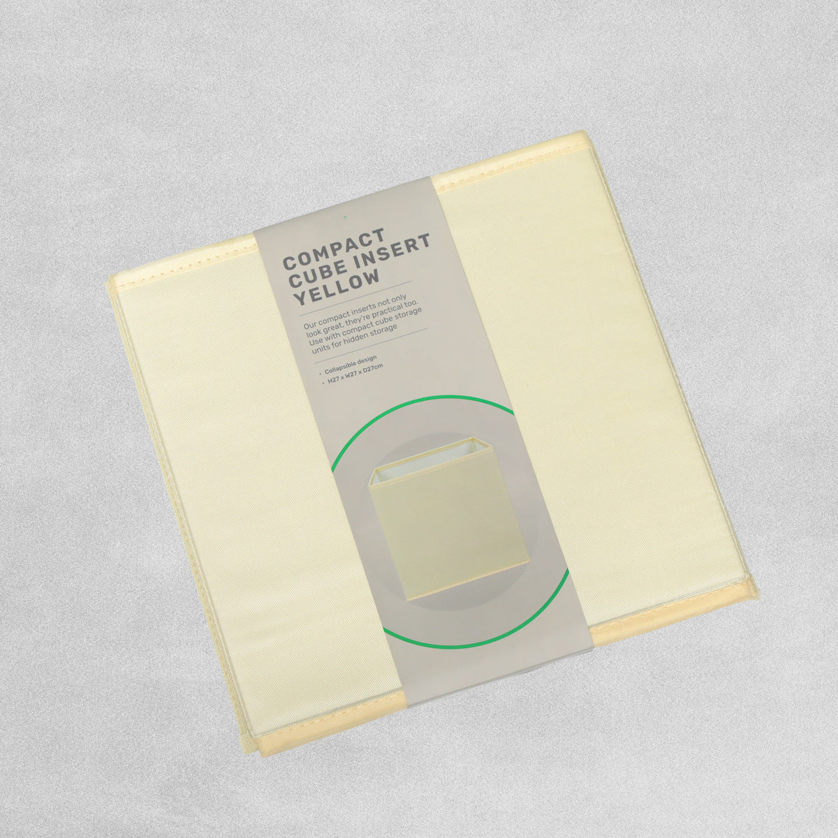 Compact Storage Cube Insert 27cm - Various Colours