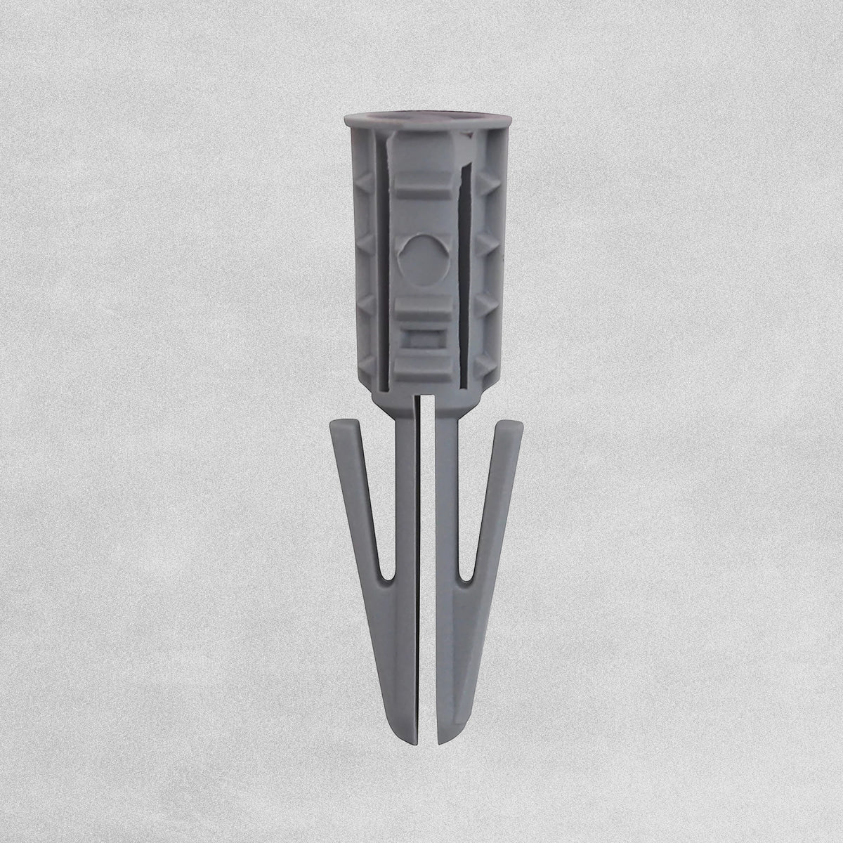 PLASPLUGS Plasterboard Fixings For Hollow Walls Grey Tub 500 pieces (for 7mm Drill 4mm Screws)