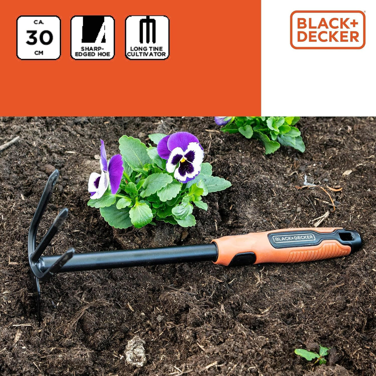 Black & Decker Hand Culti - Hoe 30cms