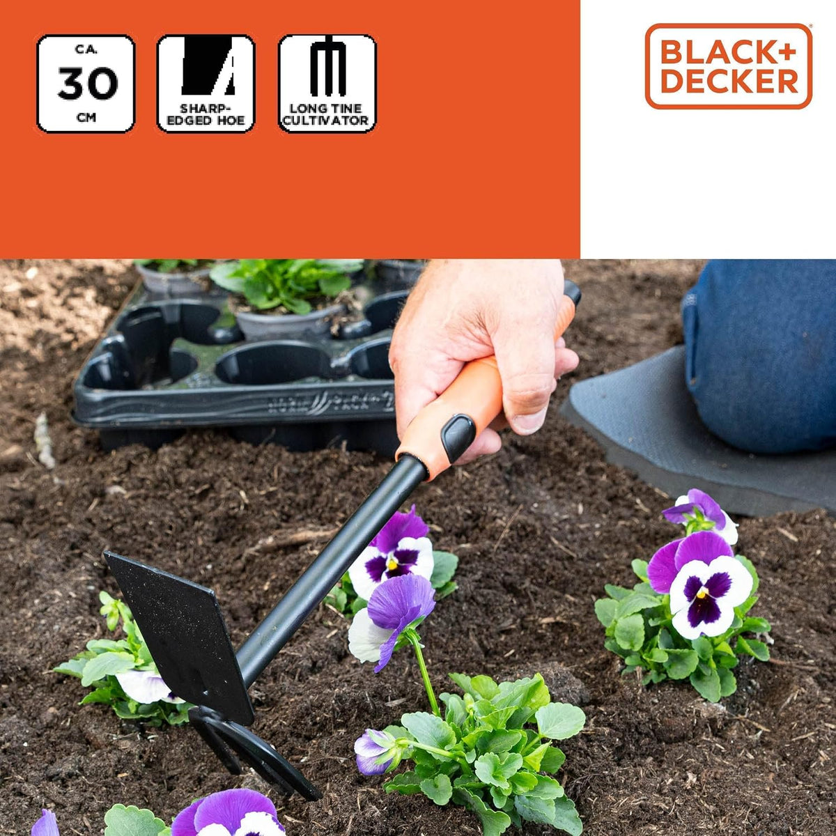 Black & Decker Hand Culti - Hoe 30cms